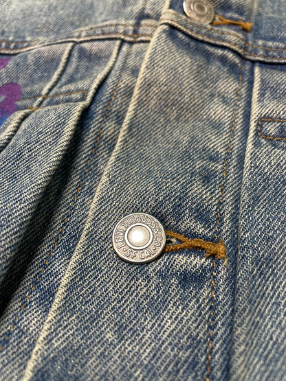 Denim Tears BSTROY Blue Denim Jacket
