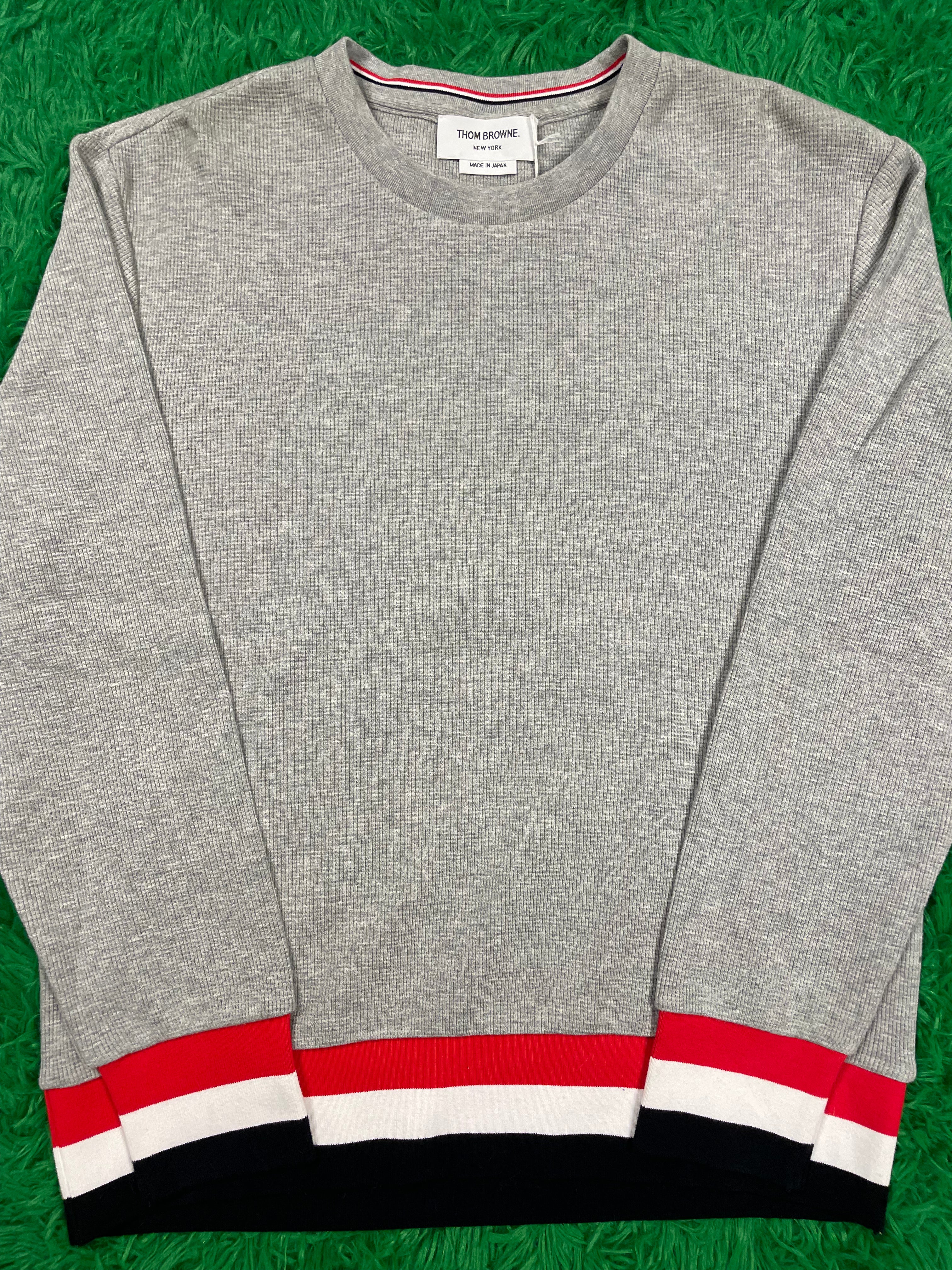 Thom Browne Thermal Heather Grey