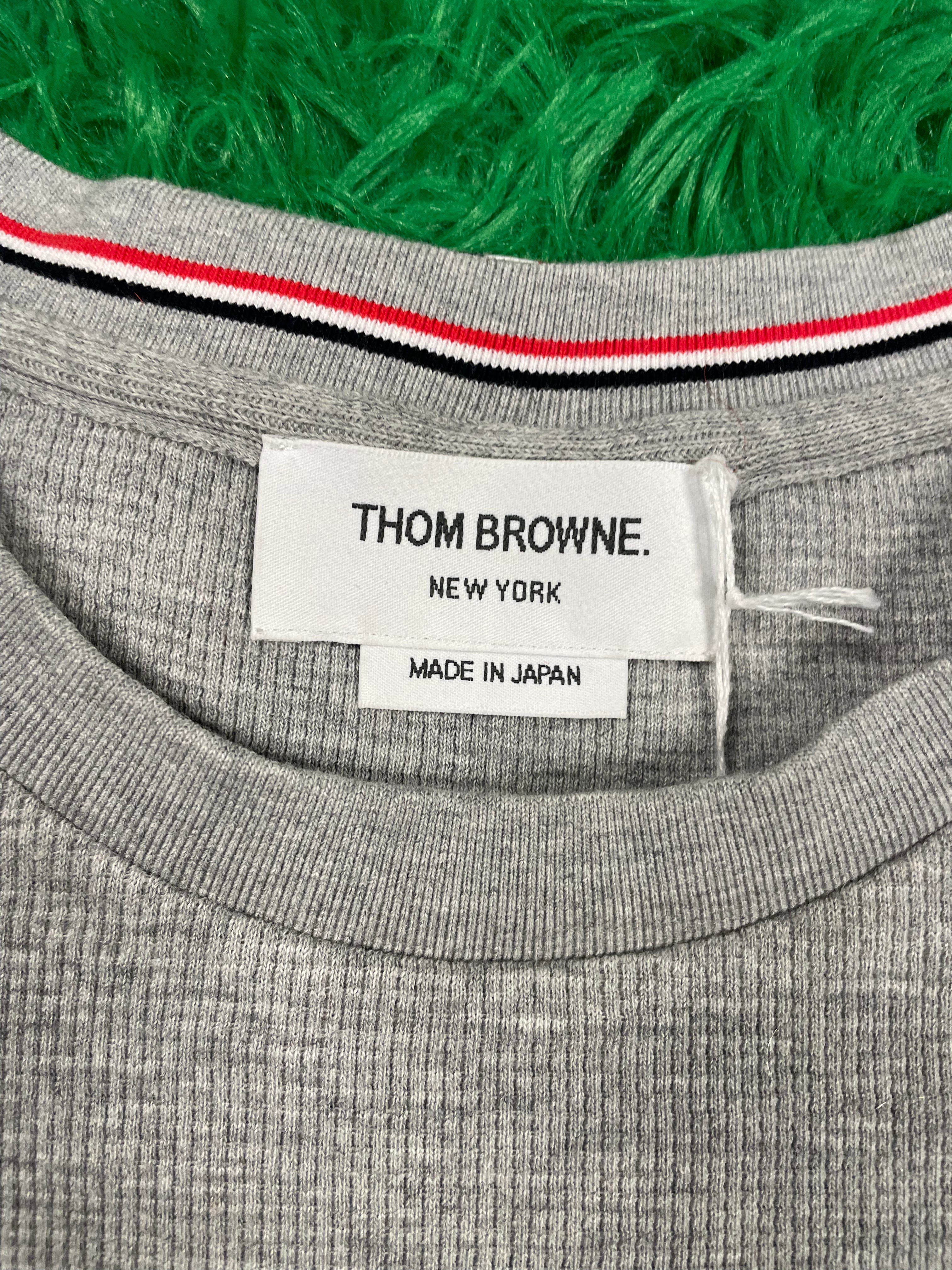 Thom Browne Thermal Heather Grey