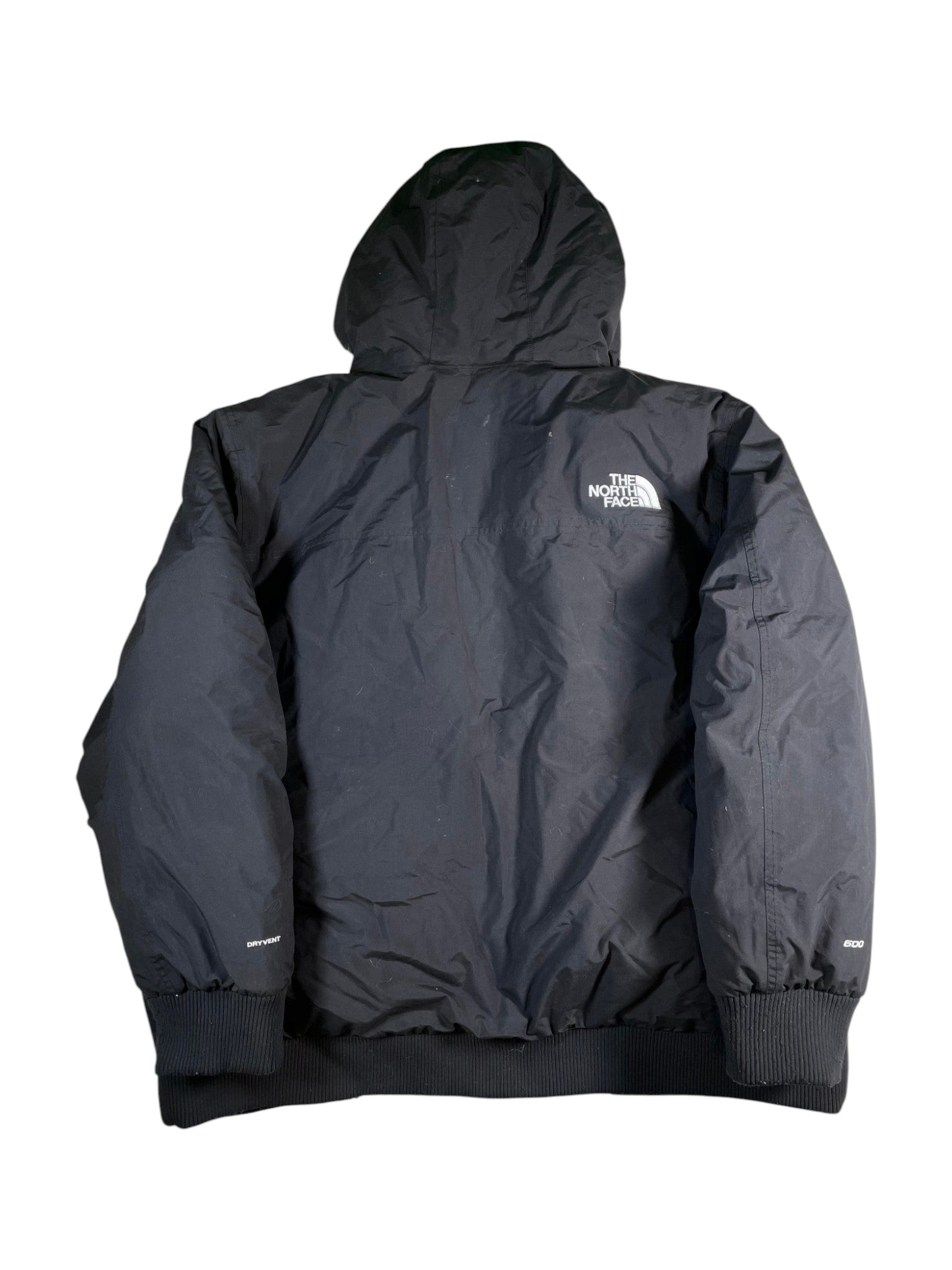 The North Face Fur Down Black Puffer Jacket