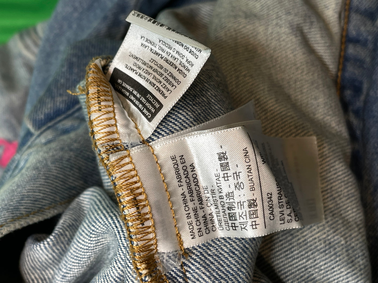 Denim Tears BSTROY Blue Denim Jacket