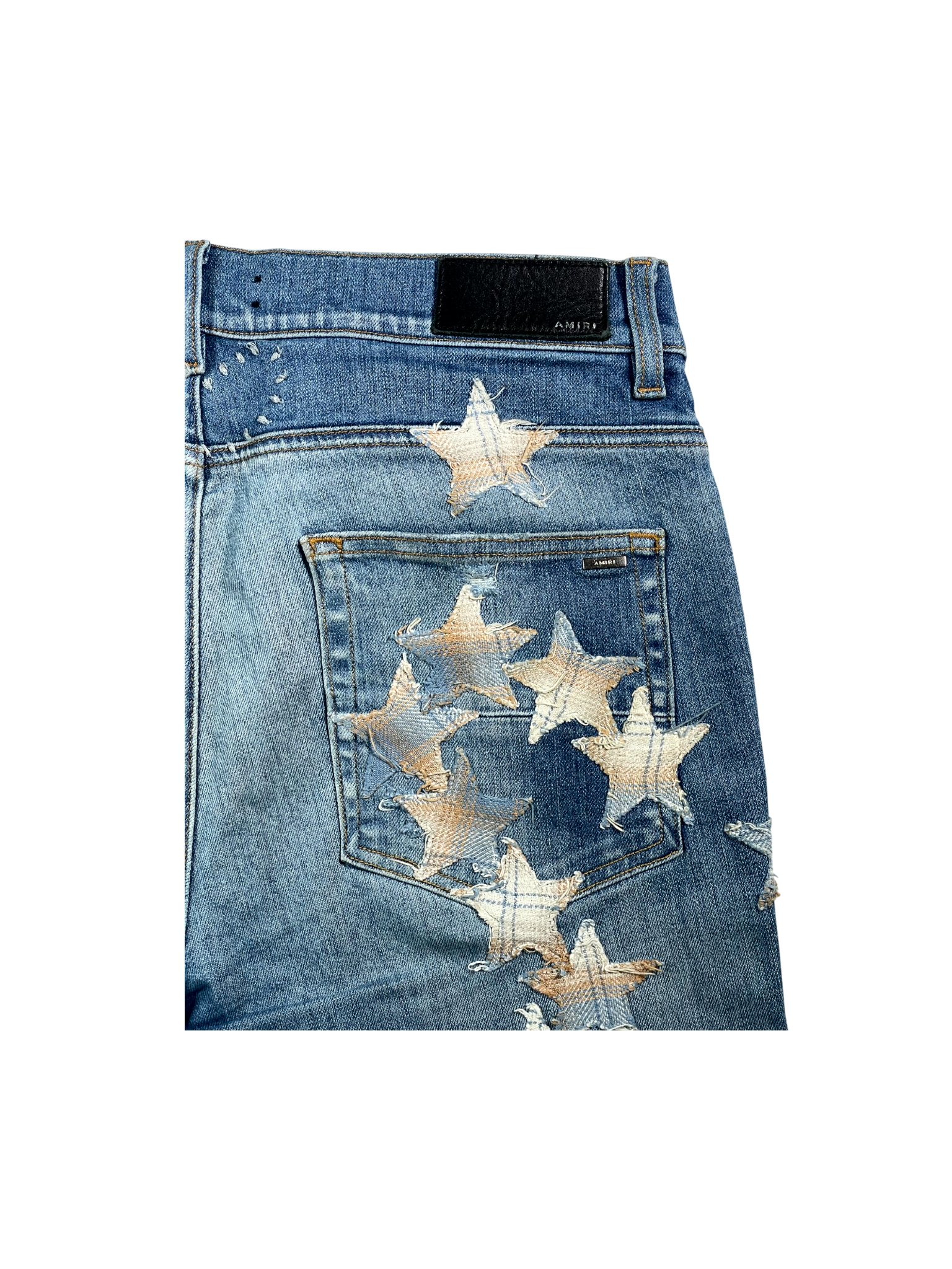 Amiri Denim Chemist Blue Jeans