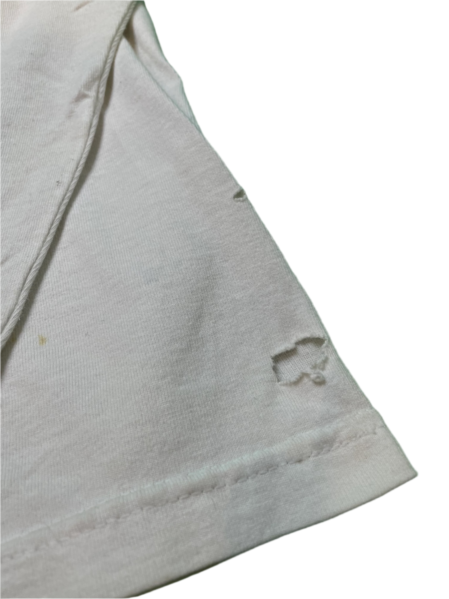 Chrome Hearts Vintage Cemetery White LS Tee