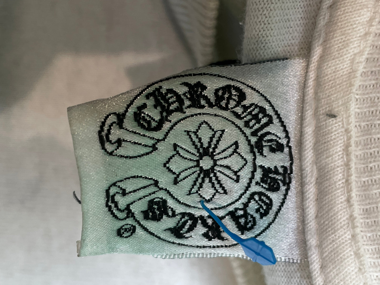 Chrome Hearts Vintage Cemetery White LS Tee