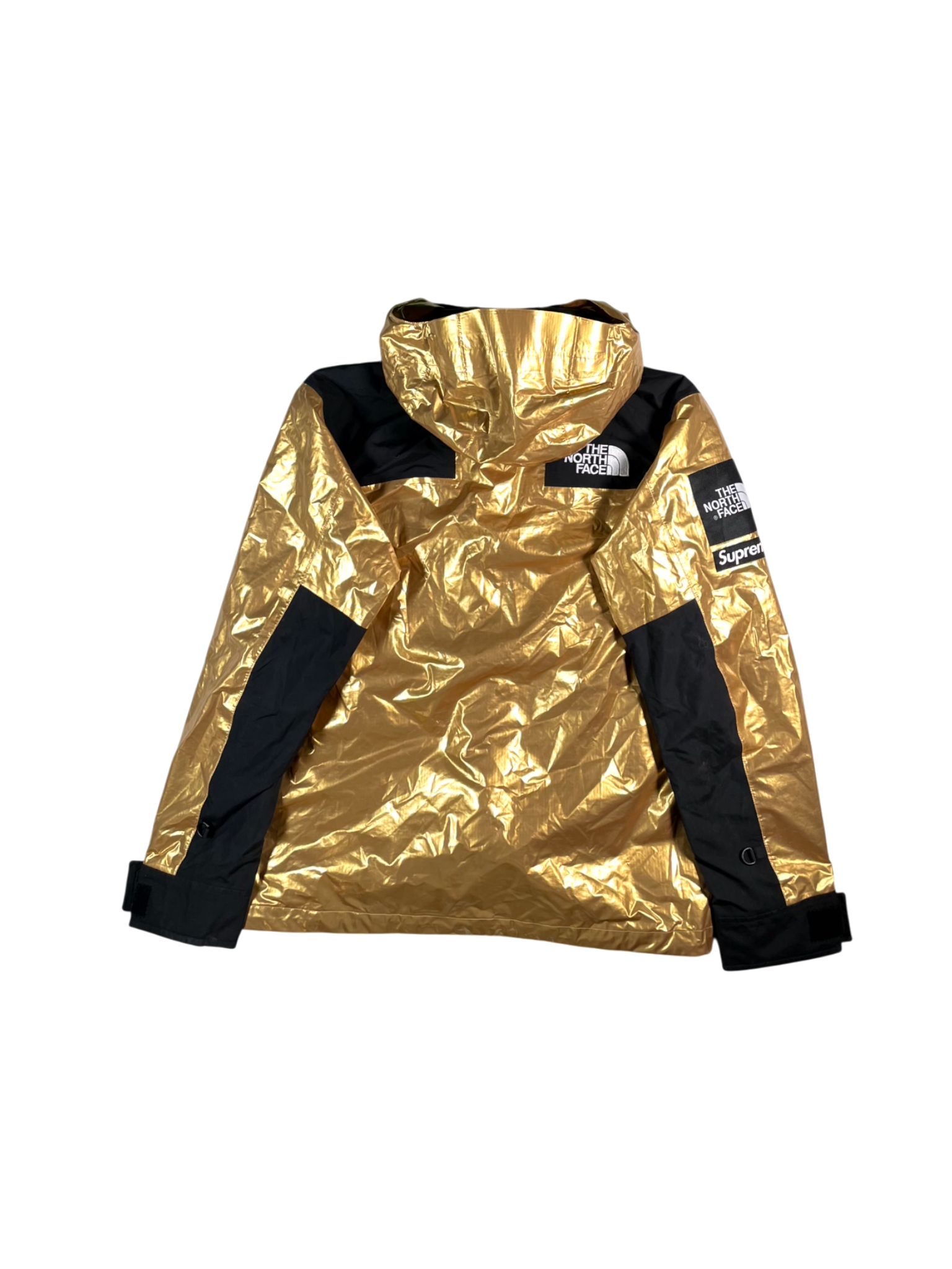 Supreme TNF Mountain Parka Gold Jacket