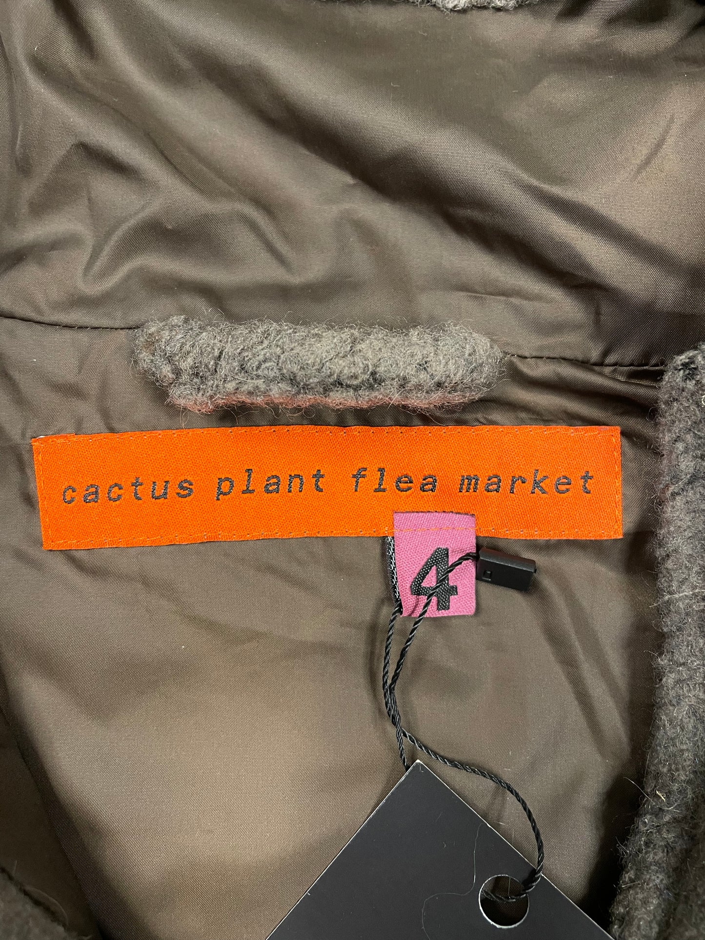 CPFM Fleece Jacket Yin-Yang Brown Size 4 Used