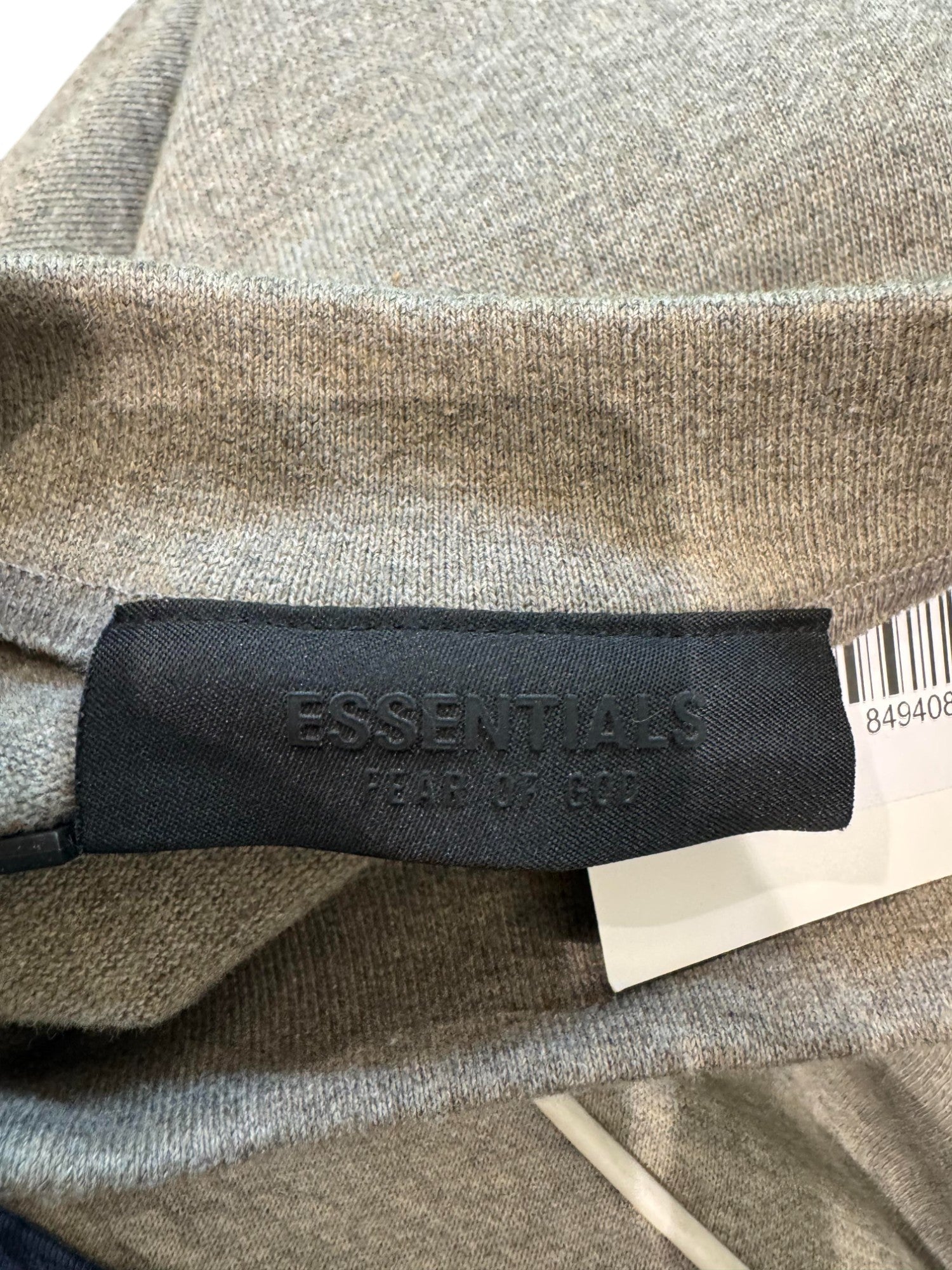 Essentials Dark Oatmeal Tee