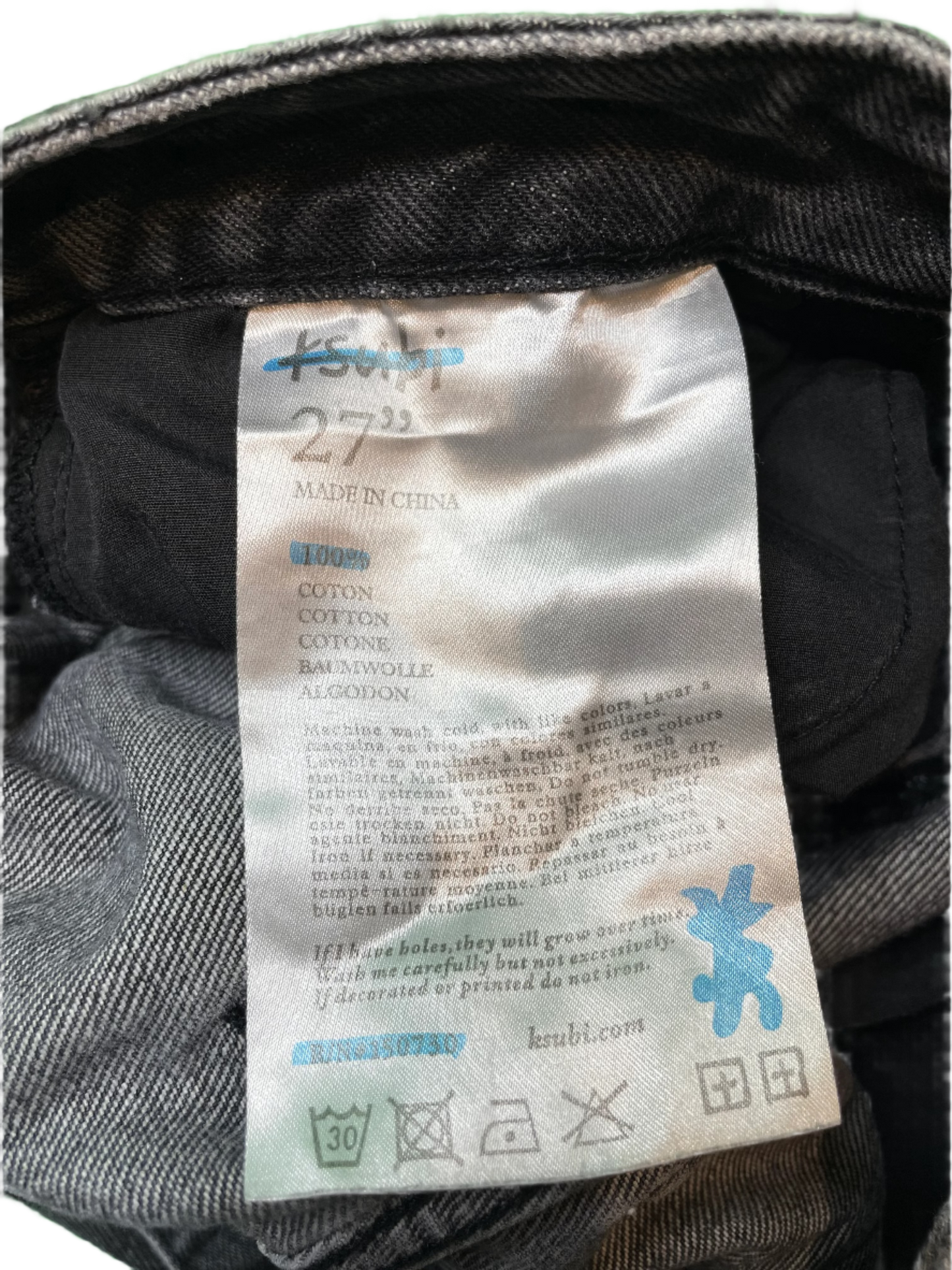 Ksubi Black Jeans