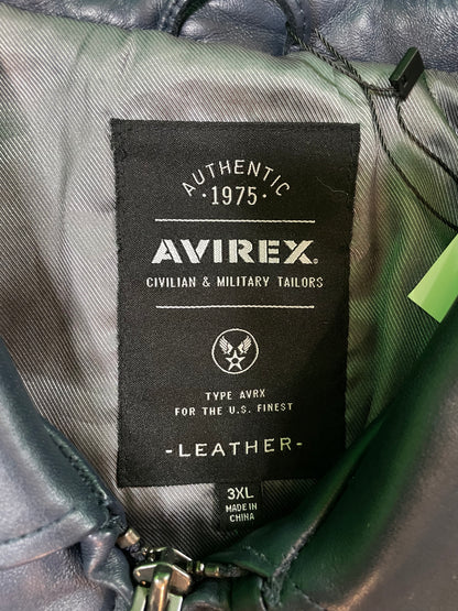 Avirex Graphic Navy Varsity Jacket