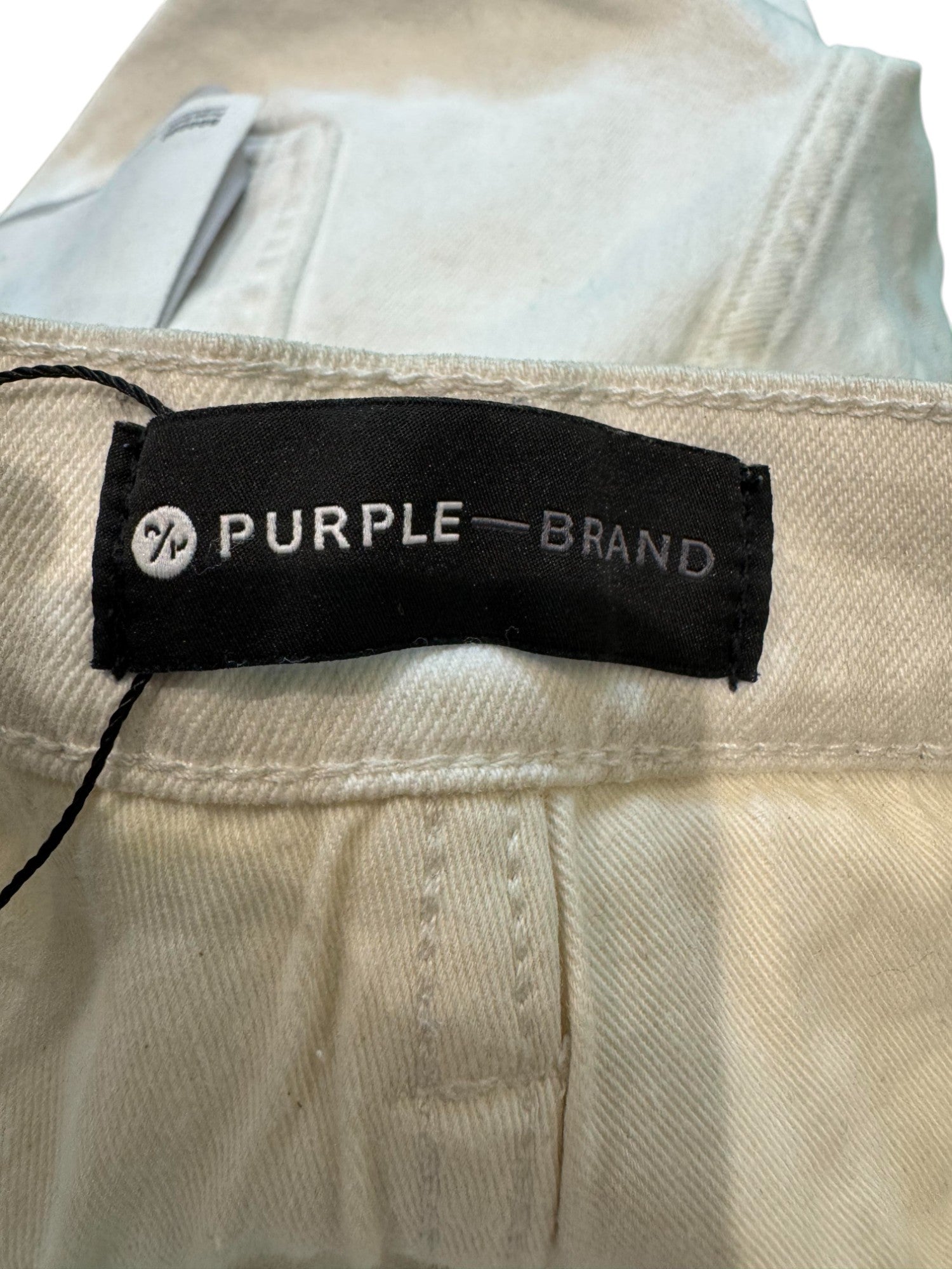 Purple White Jeans