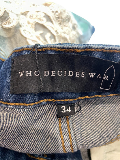 WDW Foil Floral Jeans