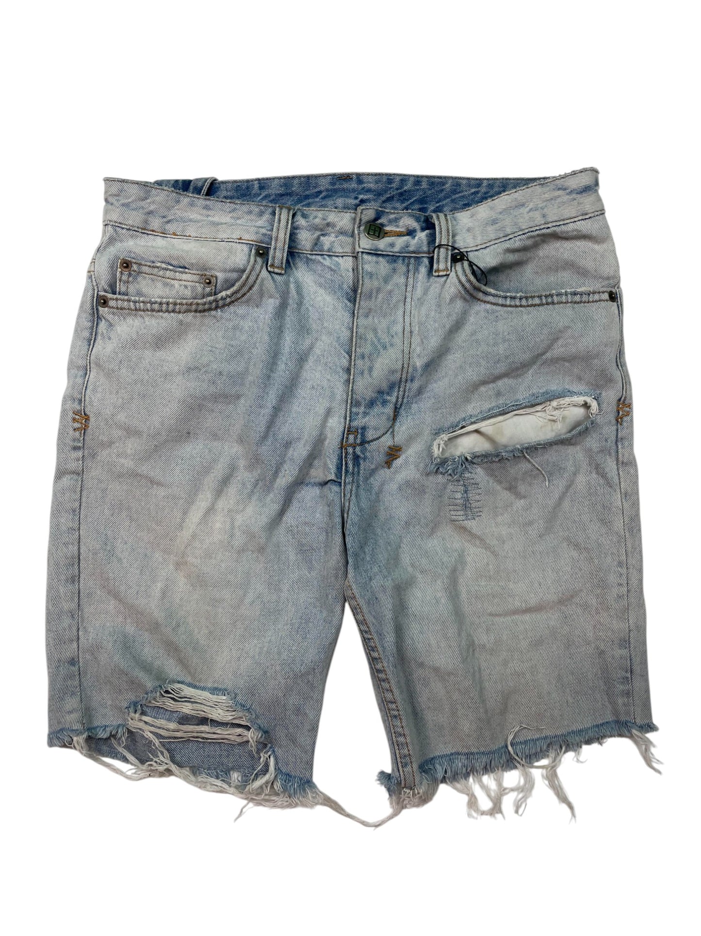 Ksubi Light Wash Shorts
