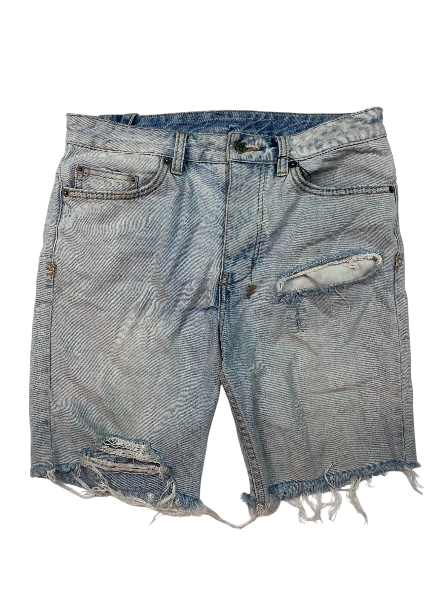 Ksubi Light Wash Shorts