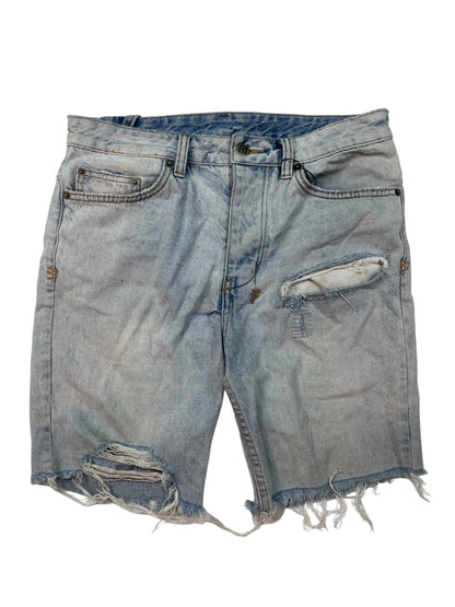 Ksubi Light Wash Shorts