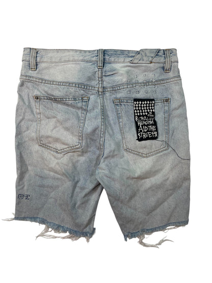 Ksubi Light Wash Shorts