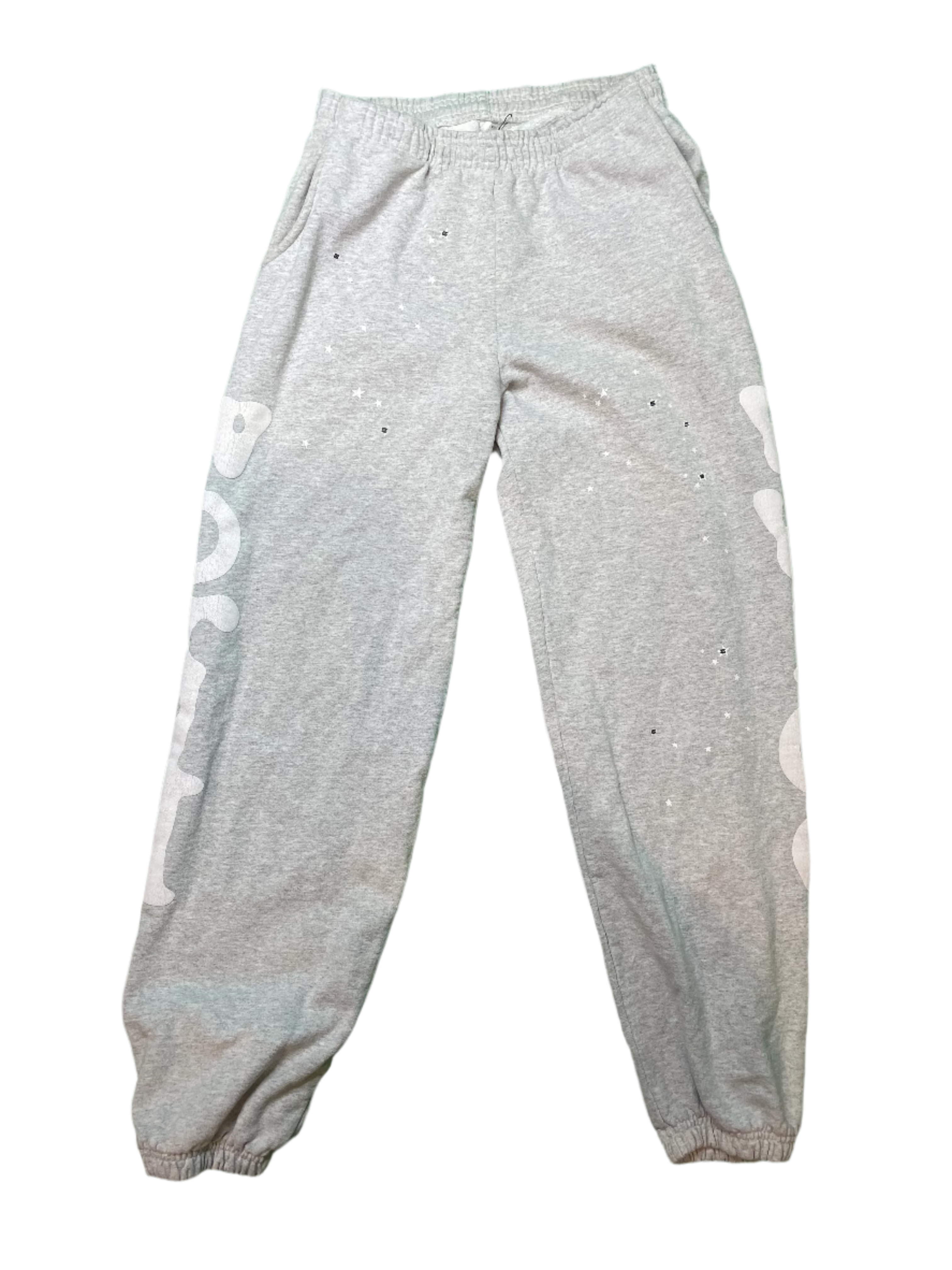 Sp5der Grey Beluga Sweatsuit