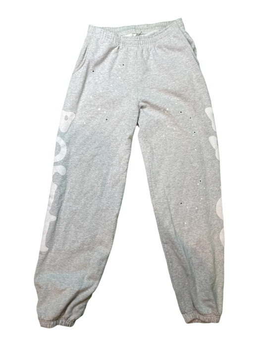 Sp5der Grey Beluga Sweatsuit