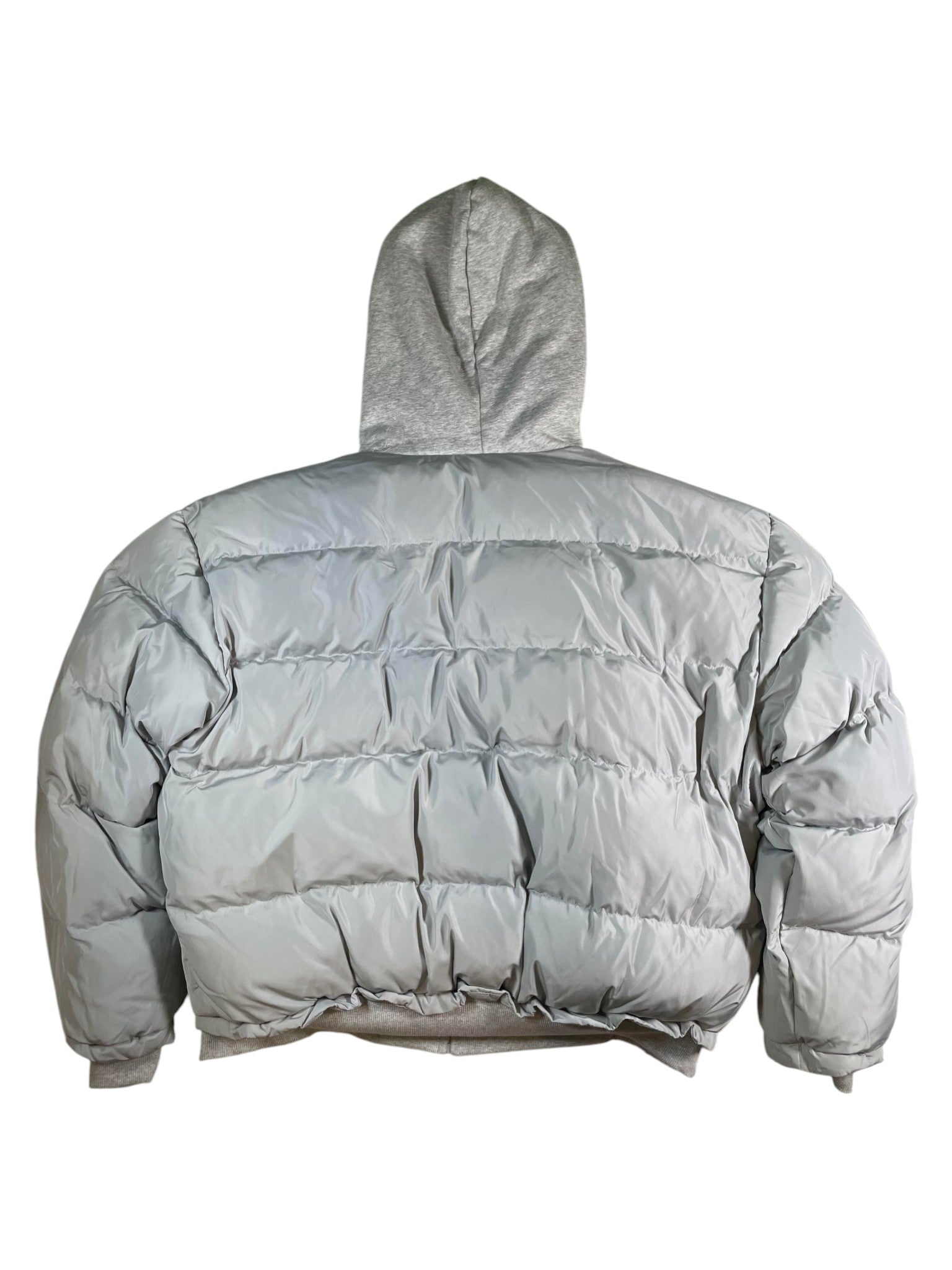 GV Reversible Zip Up Grey Puffer Jacket