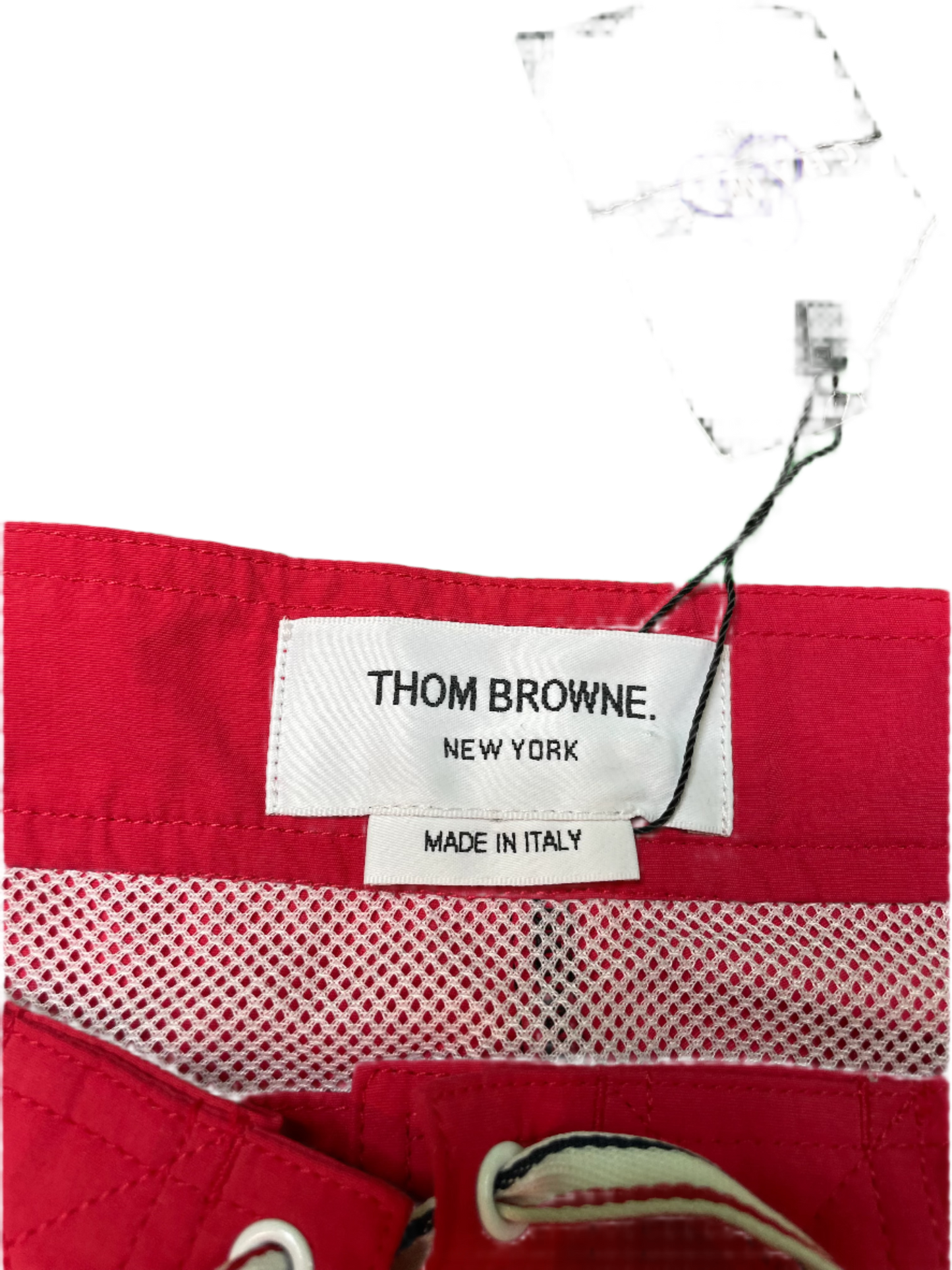 Thom Browne Blue & Red Swim Trunks