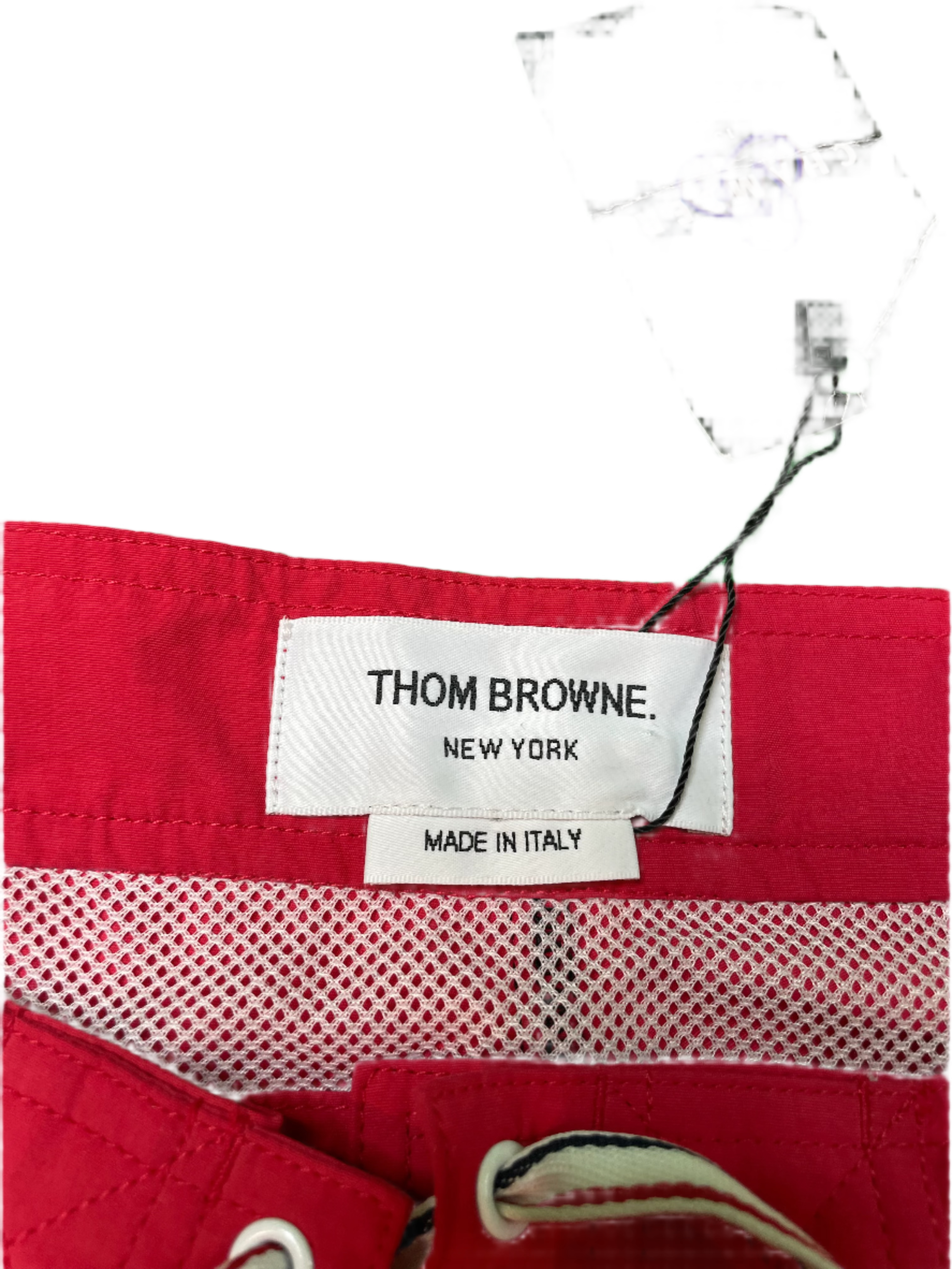 Thom Browne Blue & Red Swim Trunks