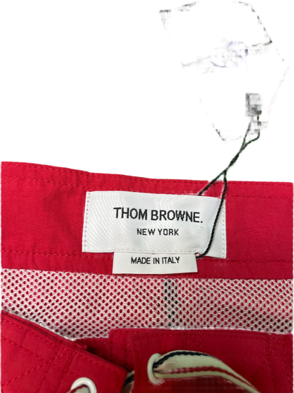 Thom Browne Blue & Red Swim Trunks