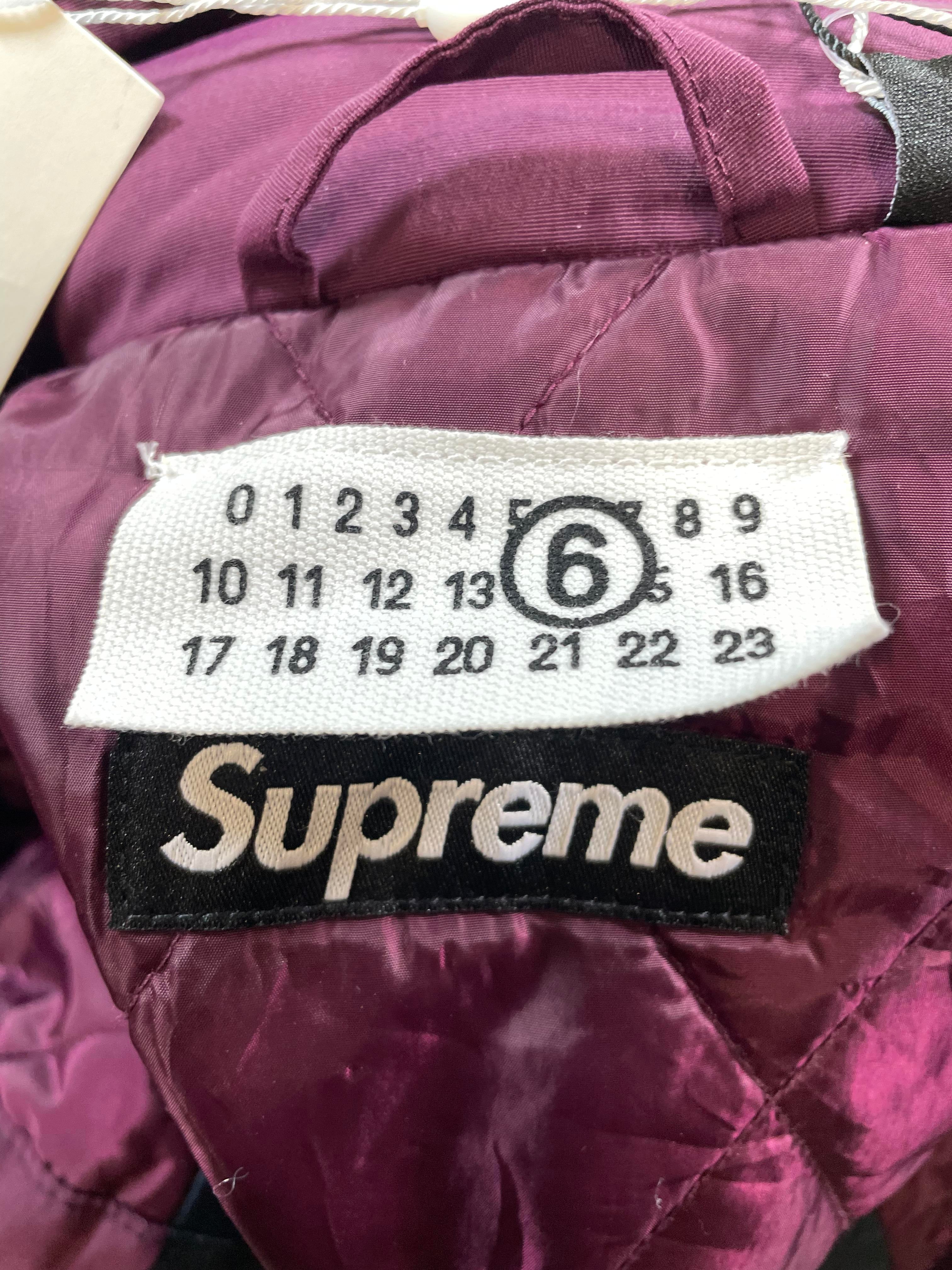 Supreme x MM6 Split Stadium Jacket