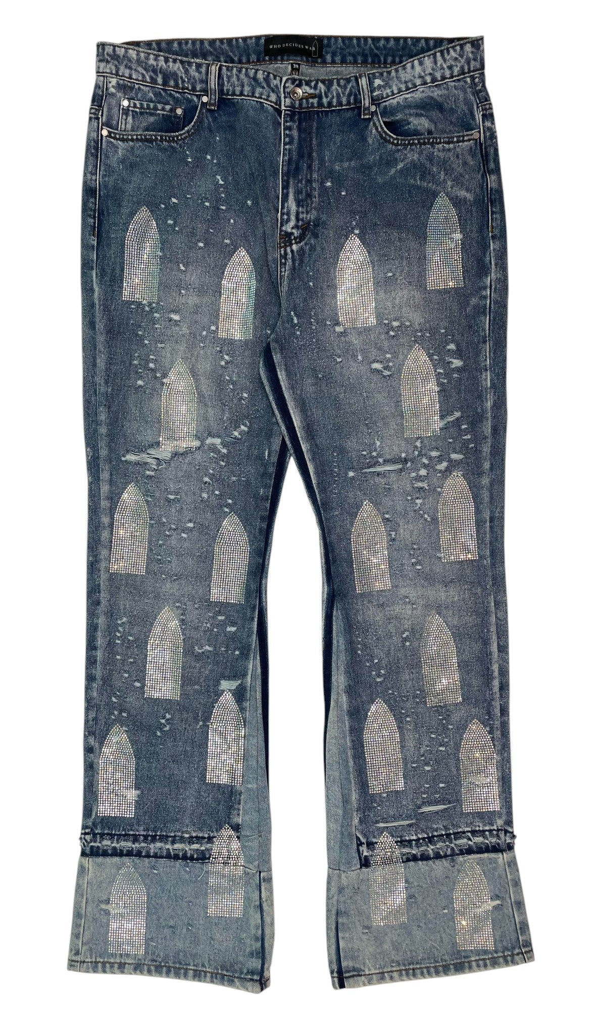 WDW Rhinestone Cemetery Jeans