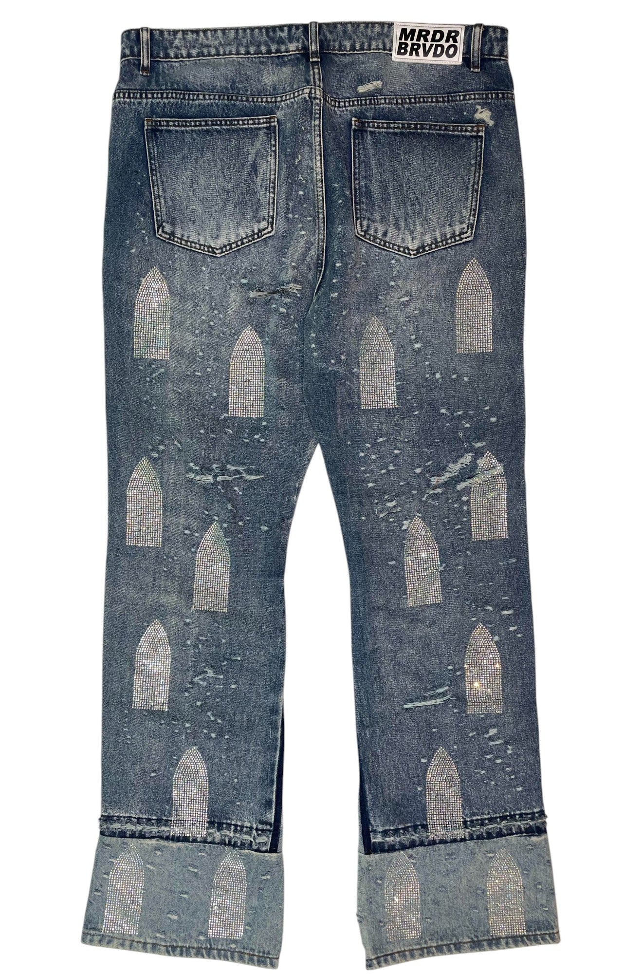 WDW Rhinestone Cemetery Jeans