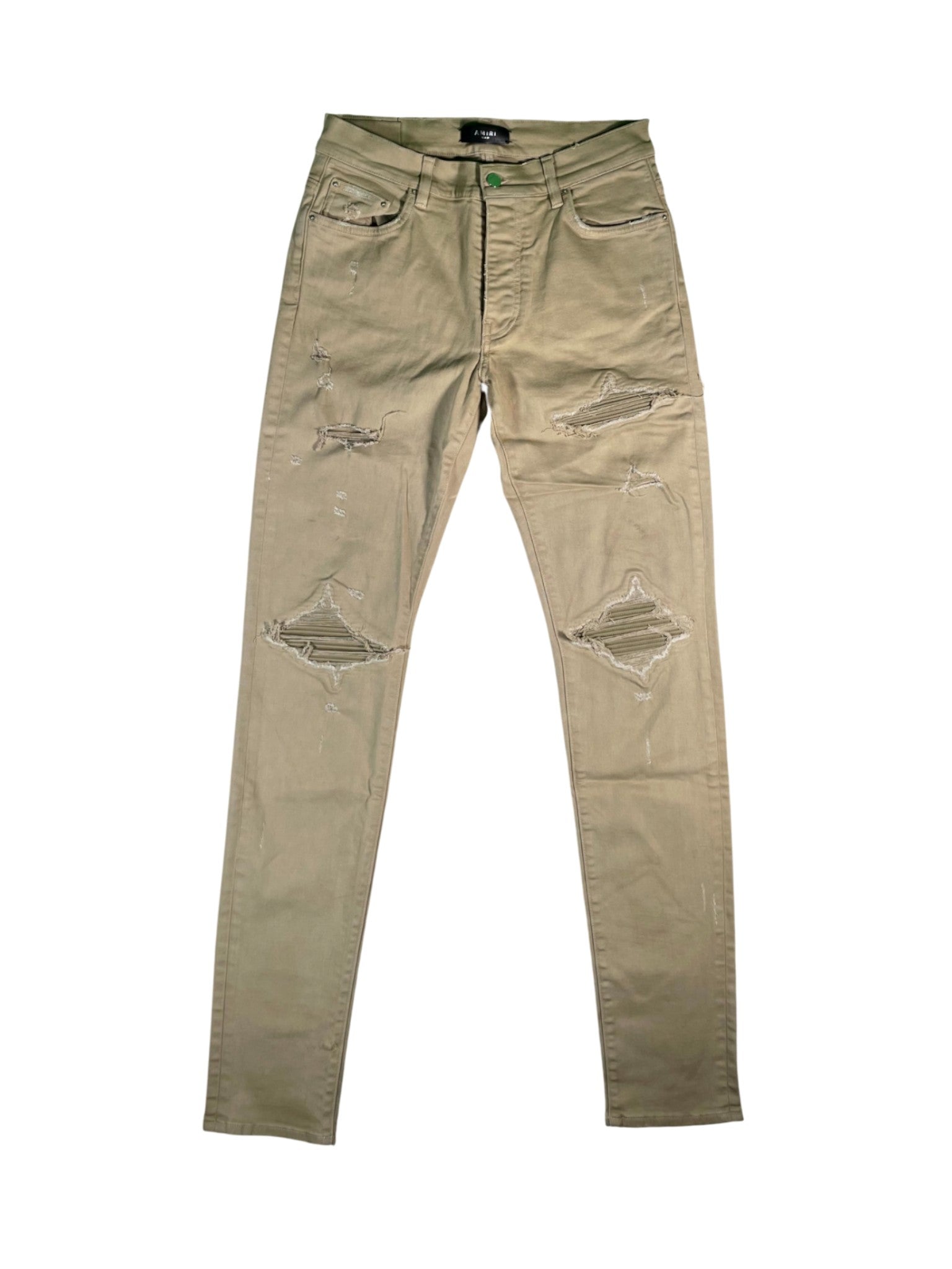 Amiri MX1 Tan Jeans