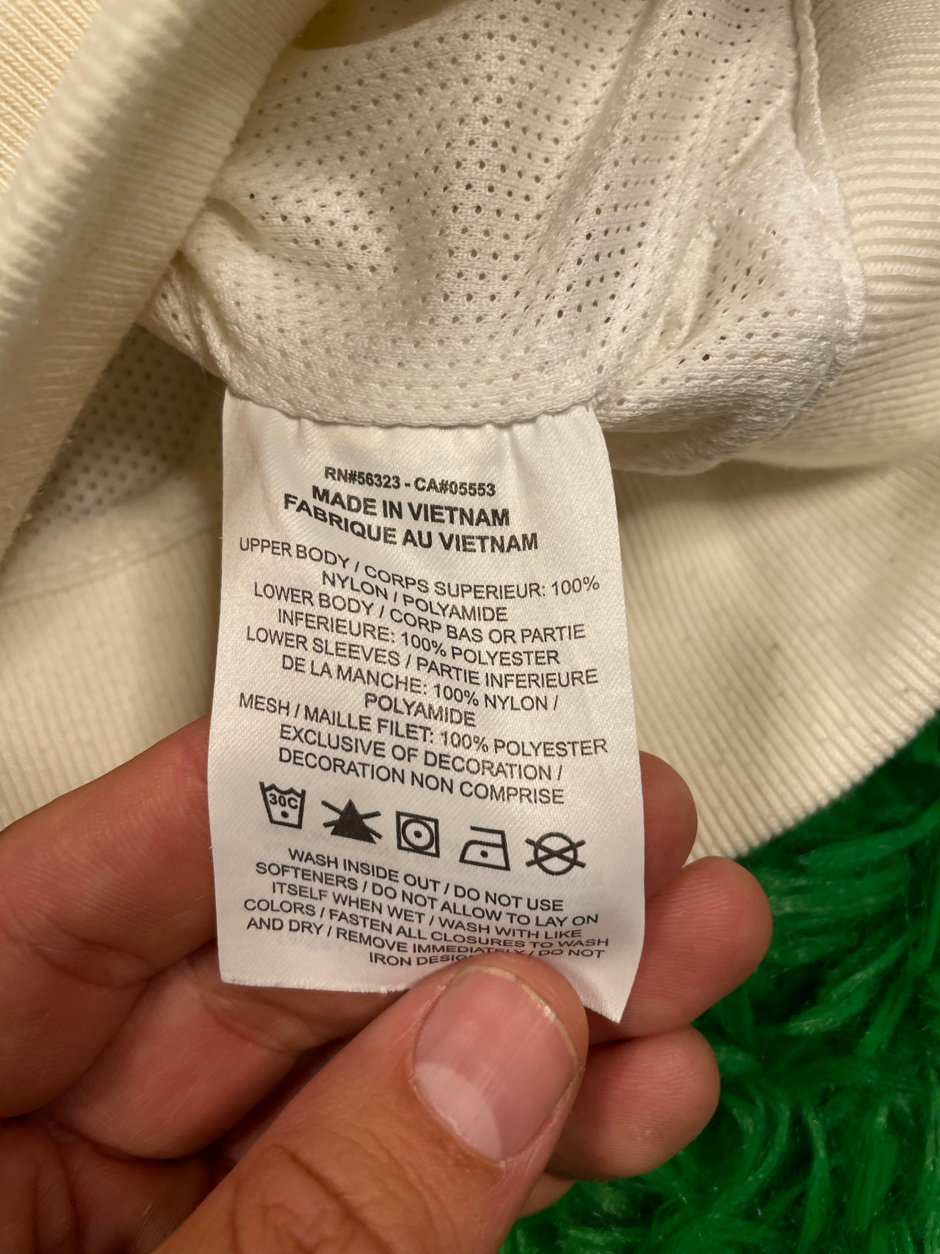 Nike Tech Jacket Fleece White Grey Large Used