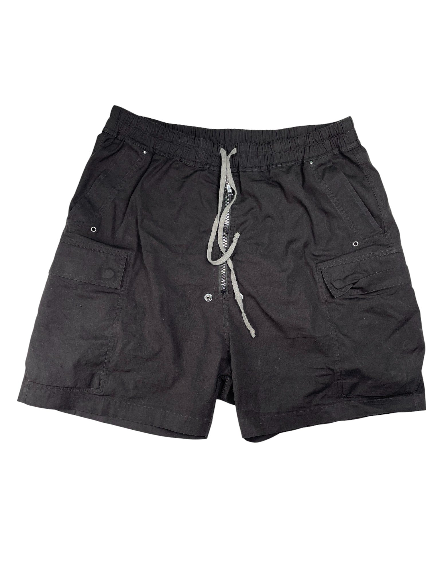 Rick Owens Brown Cargo Shorts