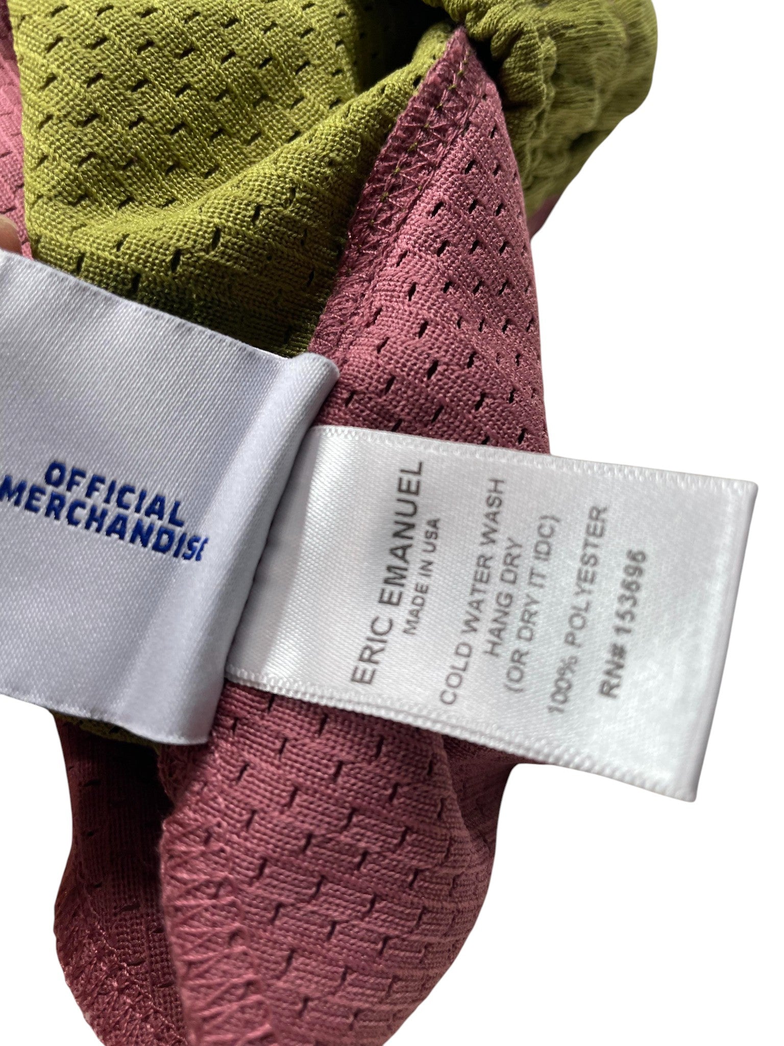 Eric Emanuel 'Dusty ' Pink  Olive Shorts