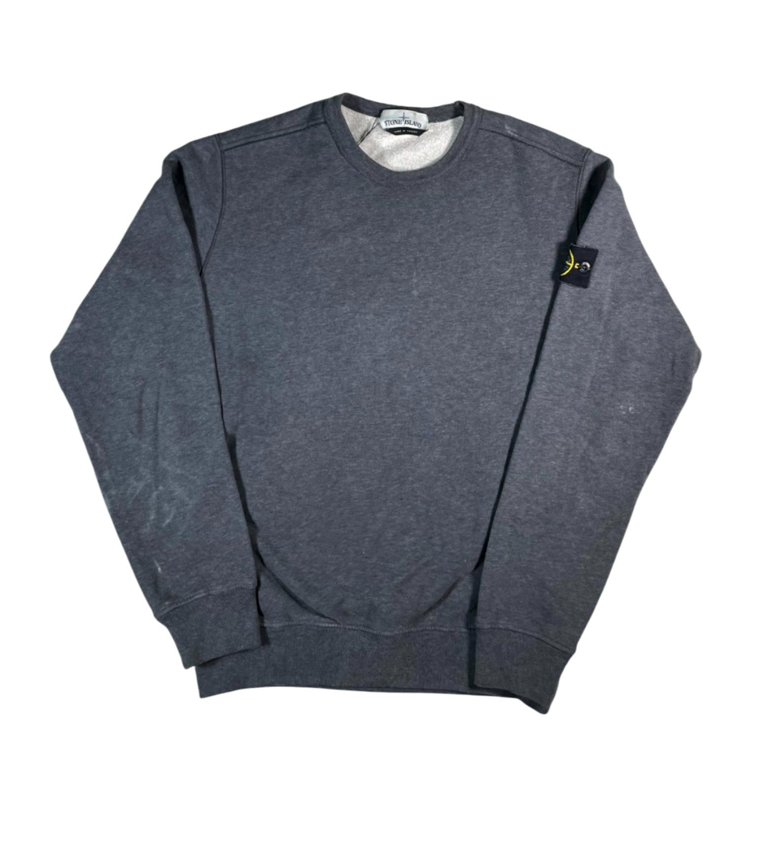 Stone Island Crewneck Grey Sweatshirt