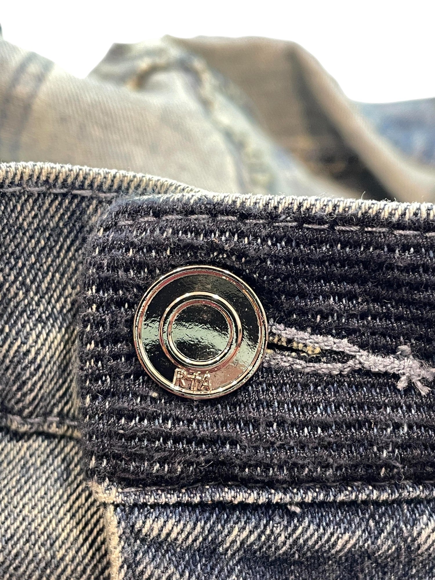 RTA Light Wash Patchwork Jeans