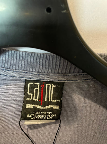 Saint Mxxxxxx Tee Powder Blue Power Force Used Large