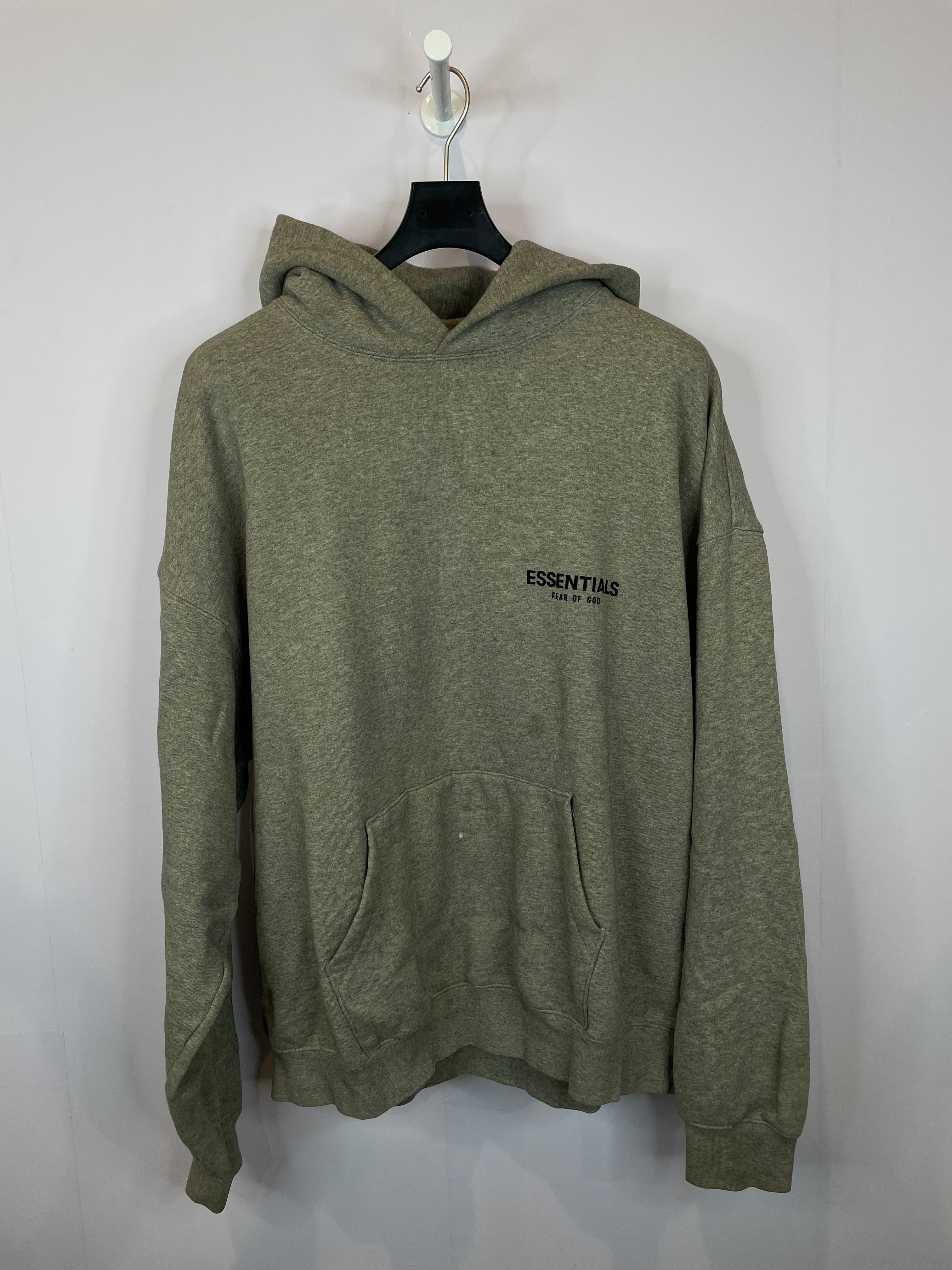 Essentials Sweatsuit Dark Oatmeal Used Large