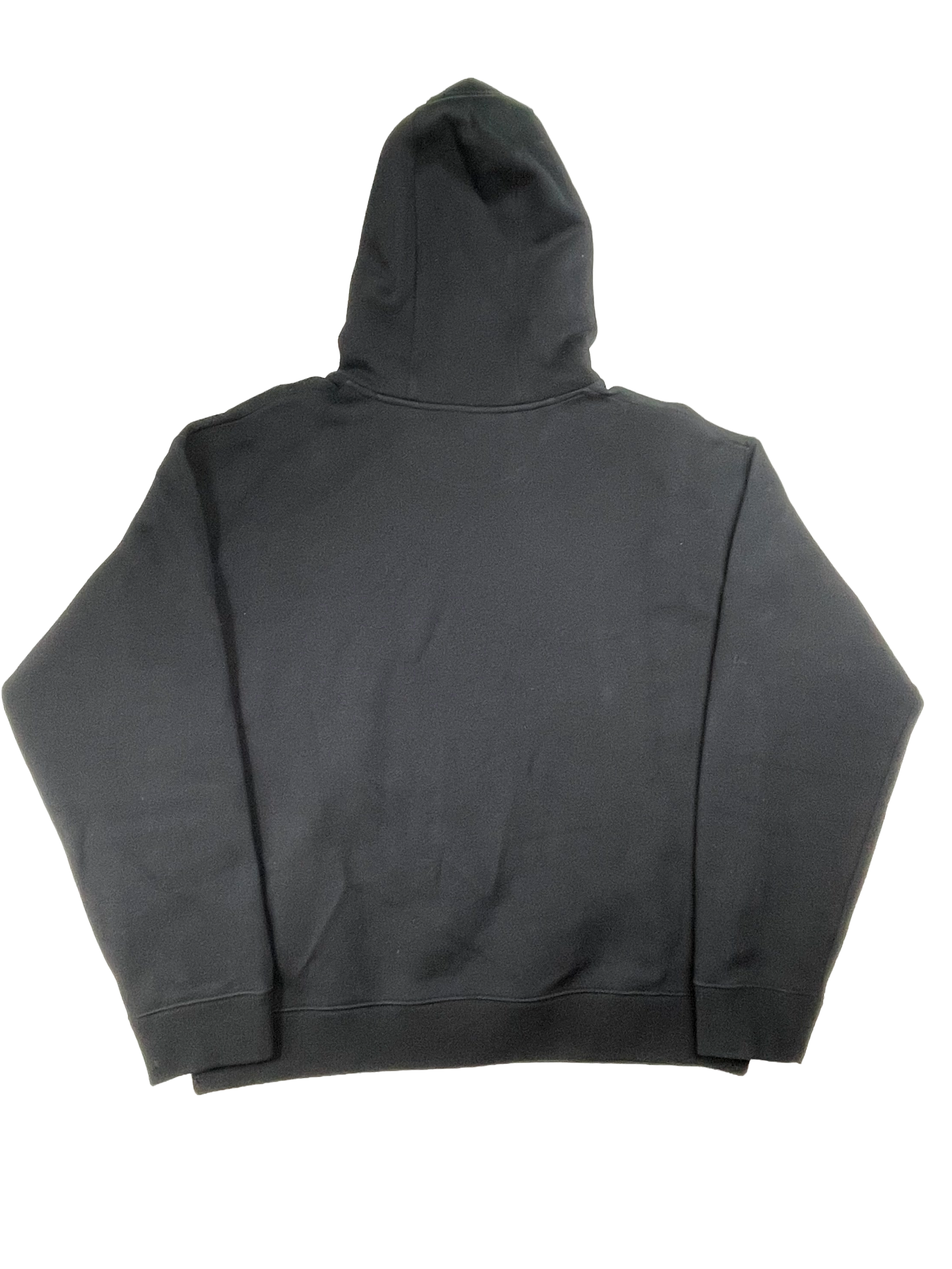 Fendi Tonal Embossed Hooded Monogram Black Hoodie