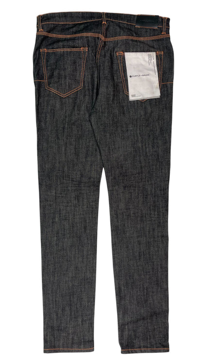 Purple Brand Black Orange Stitch Jeans