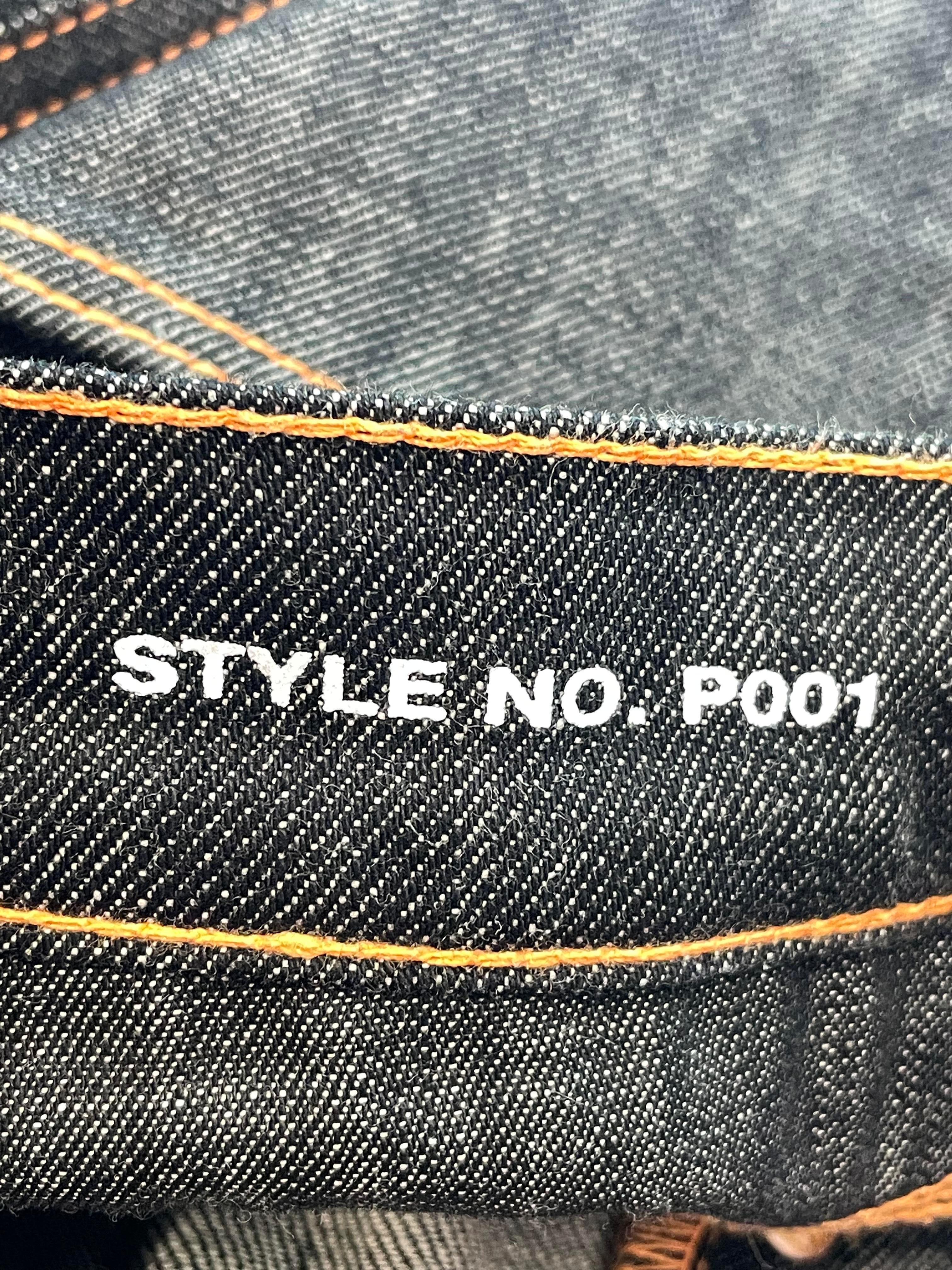 Purple Brand Black Orange Stitch Jeans