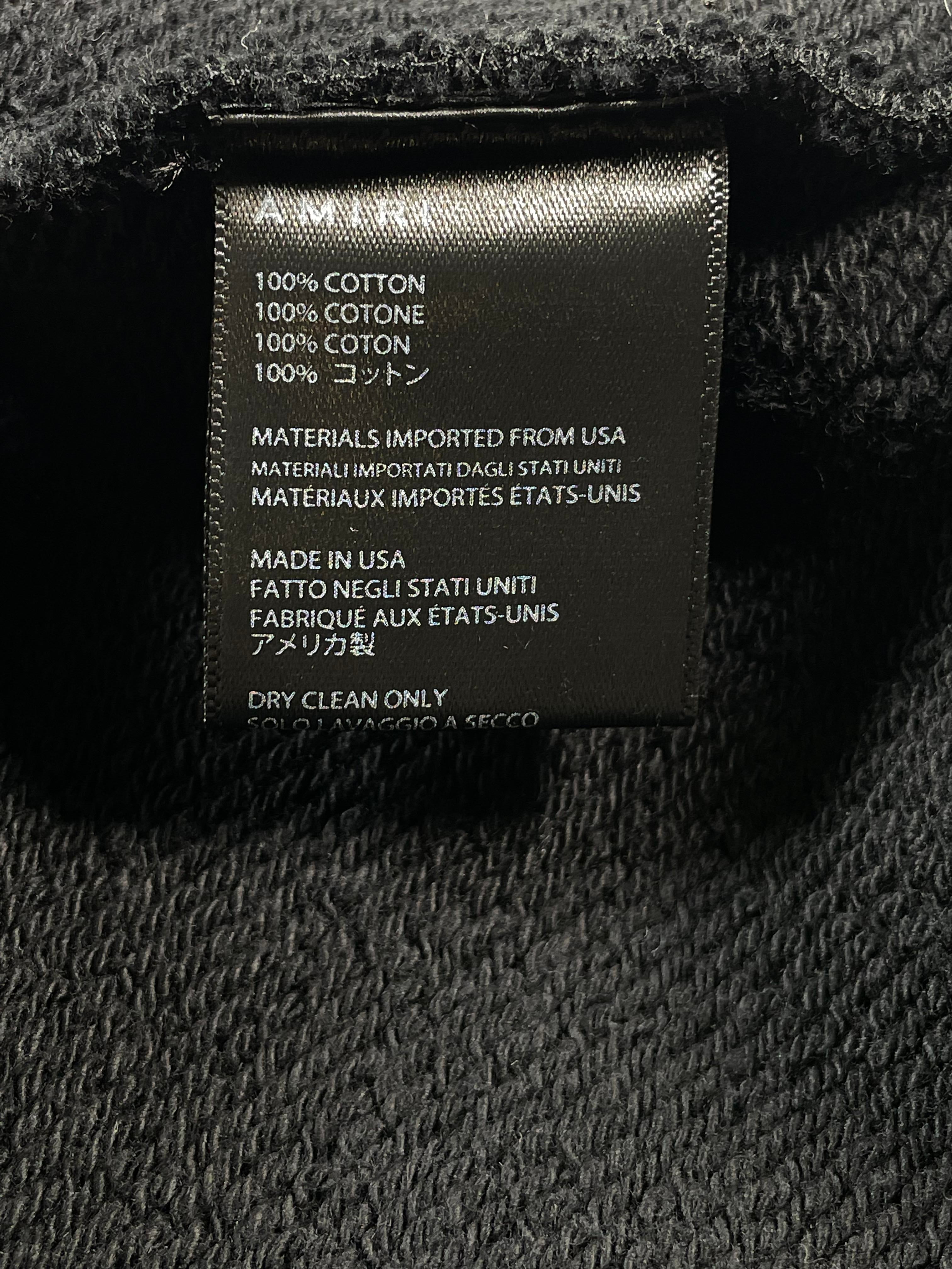 Amiri 'Beverly Hills' Black Multi Crewneck