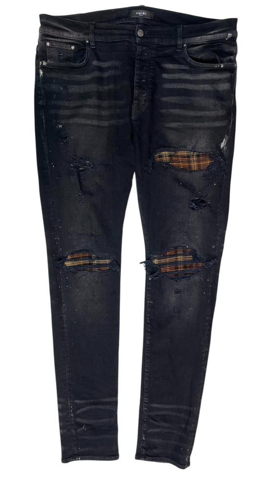 Amiri MX1 Maple Syrup Patch Jeans