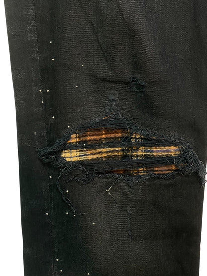 Amiri MX1 Maple Syrup Patch Jeans
