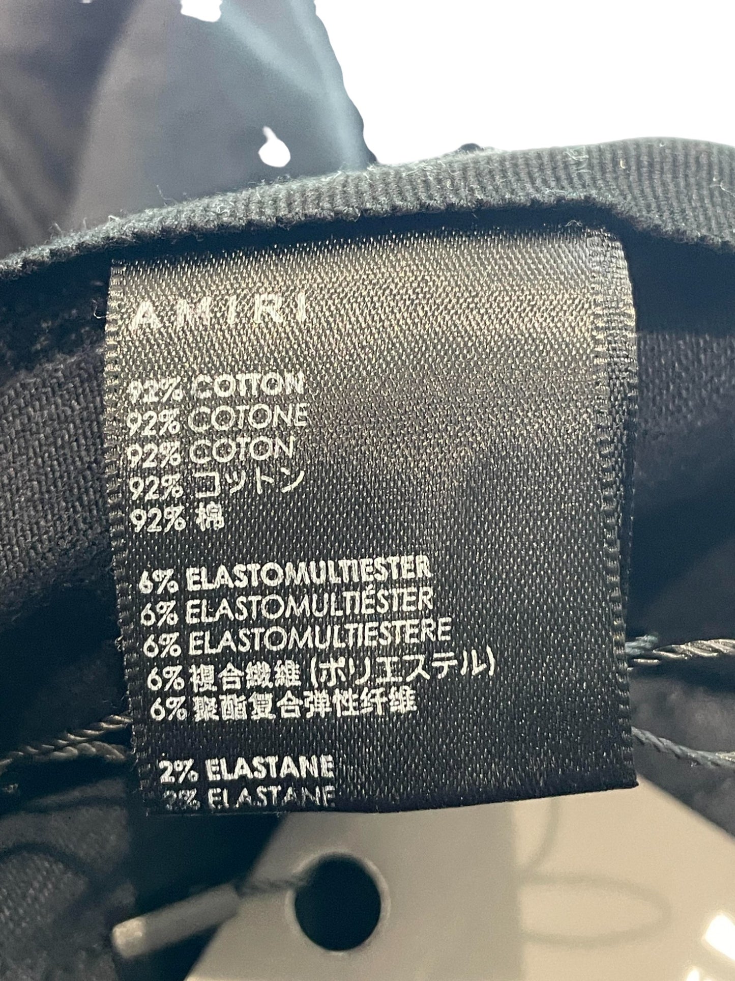 Amiri MX1 Maple Syrup Patch Jeans