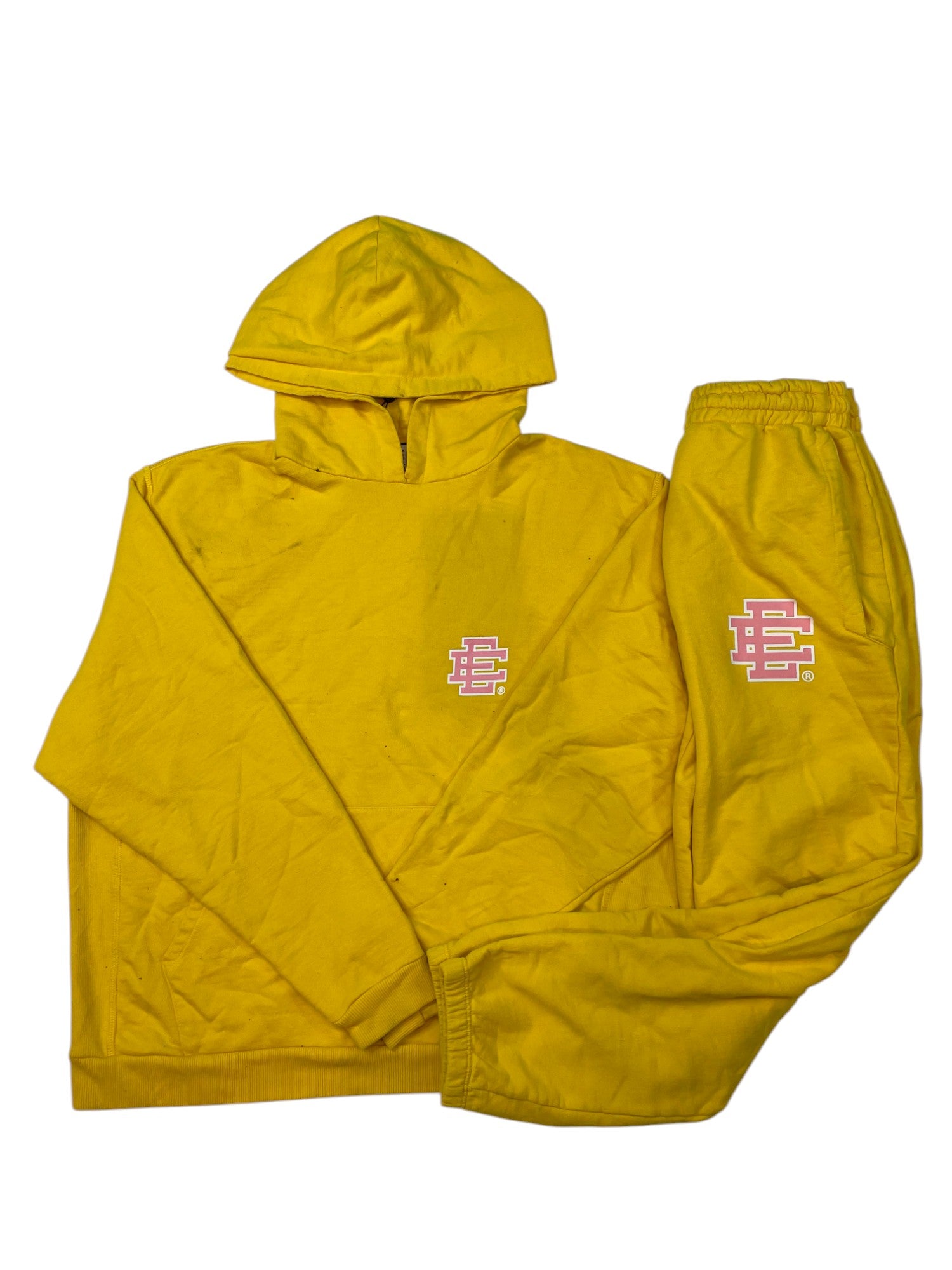 Eric Emanuel Yellow Pink Sweatsuit