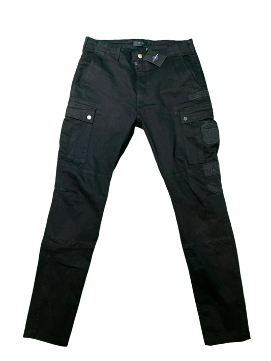 Amiri Cargo Black Pants