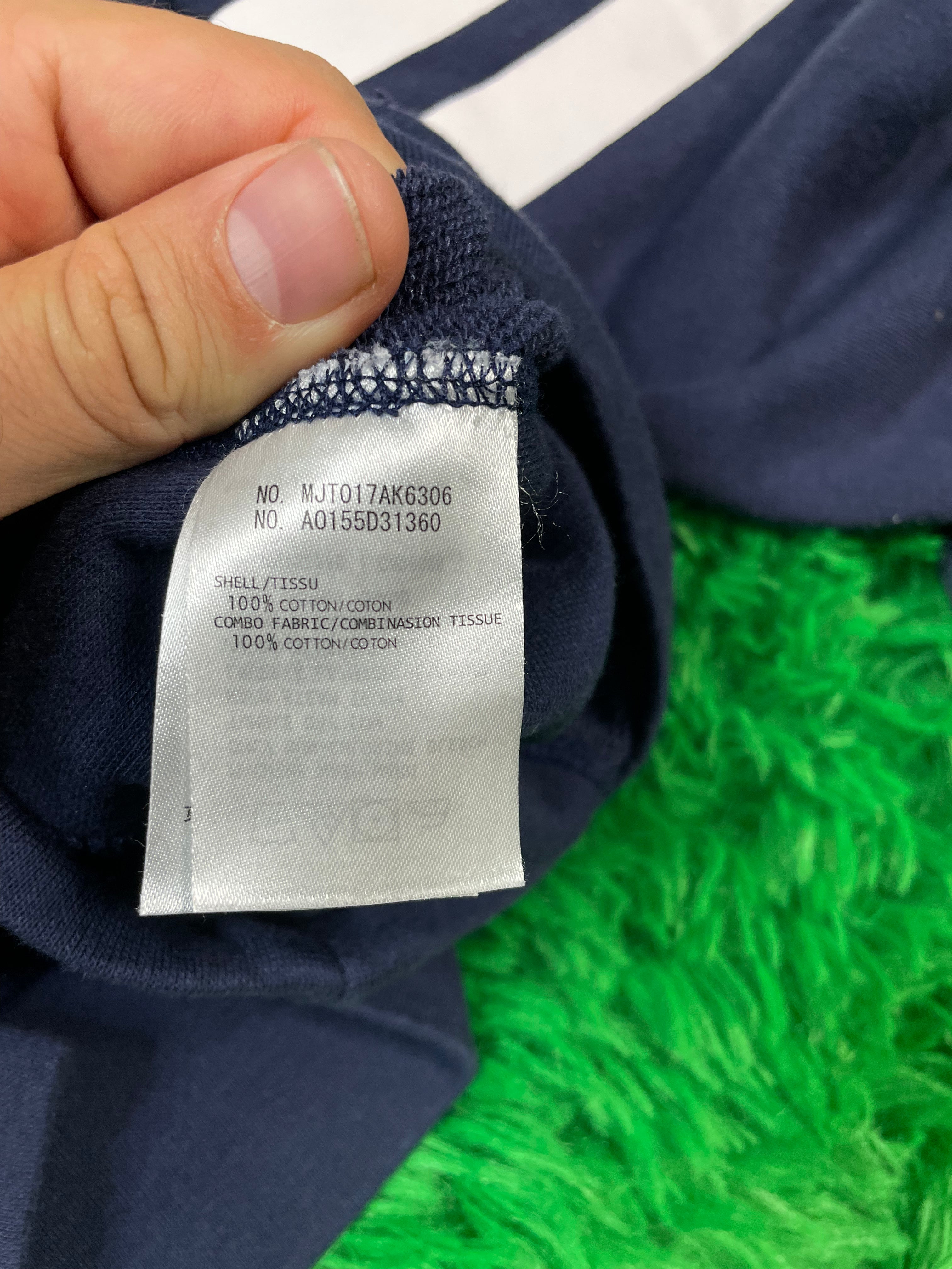 Thom Browne Woman's Navy Crewneck