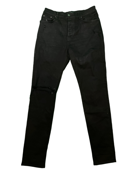 Amiri Thrasher Plain Black Jeans
