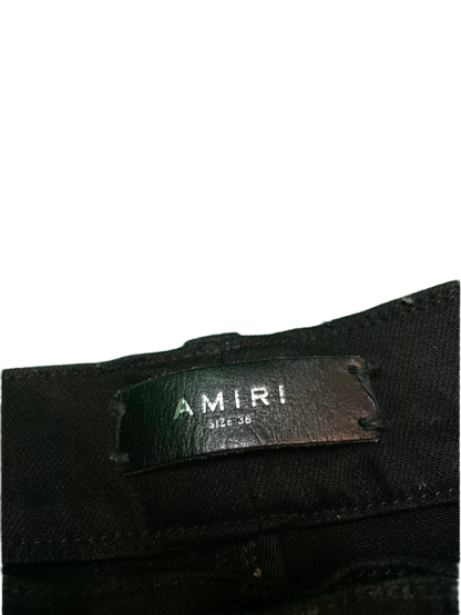 Amiri Thrasher Plain Black Jeans