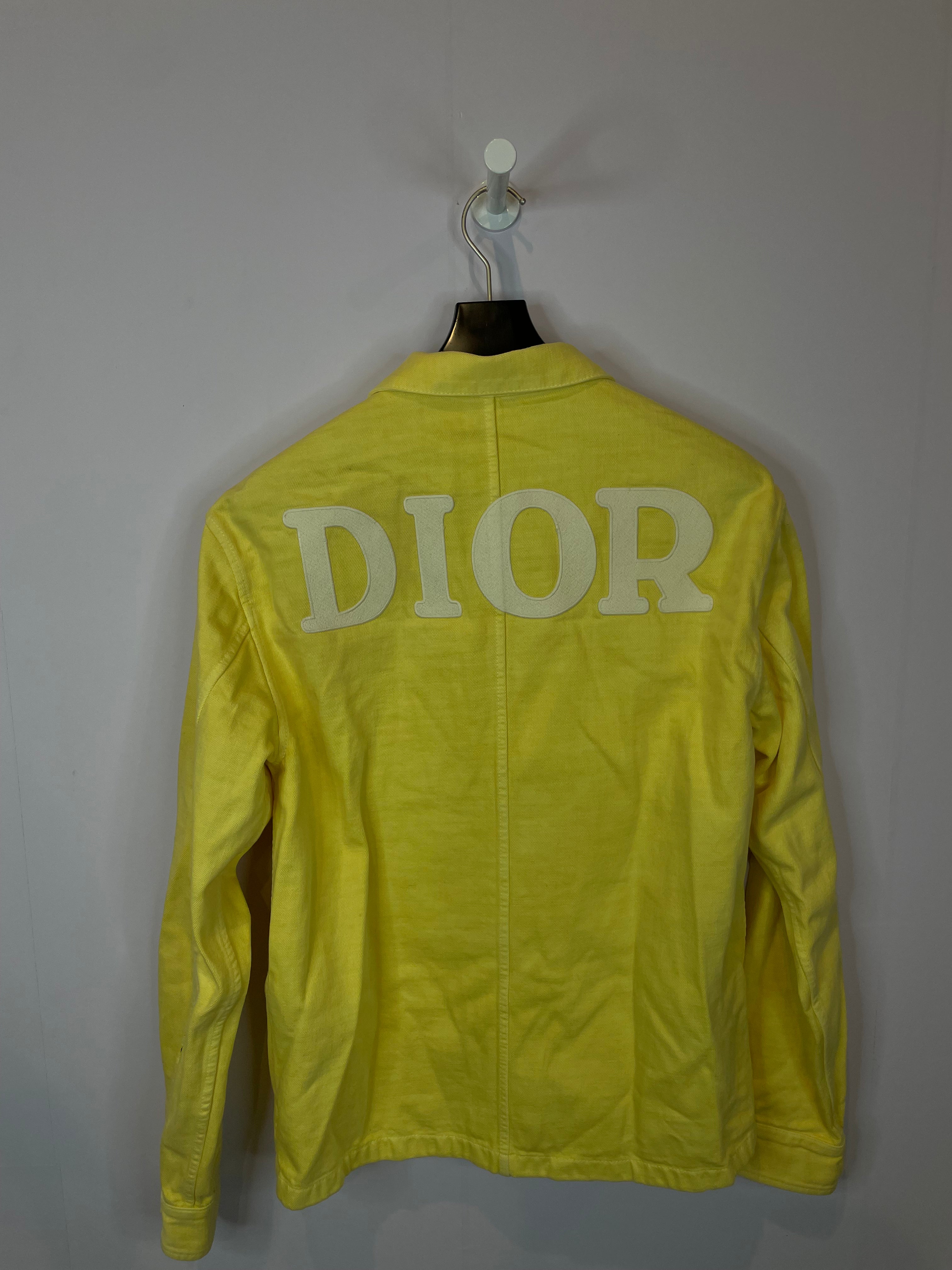 Dior 1947 Yellow Jean Jacket Used 48 (Large)