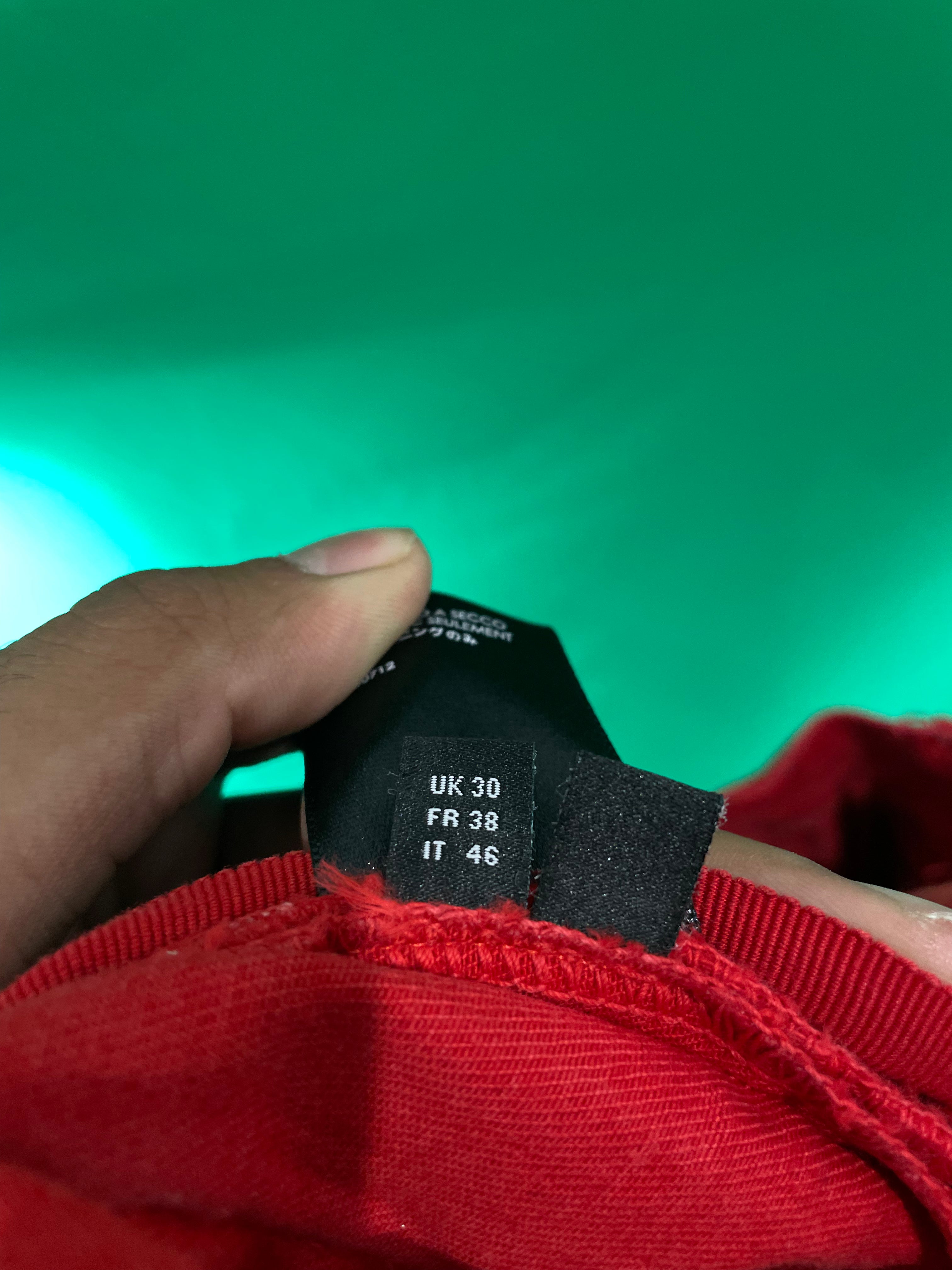 Amiri Thrasher Red & Black Jeans